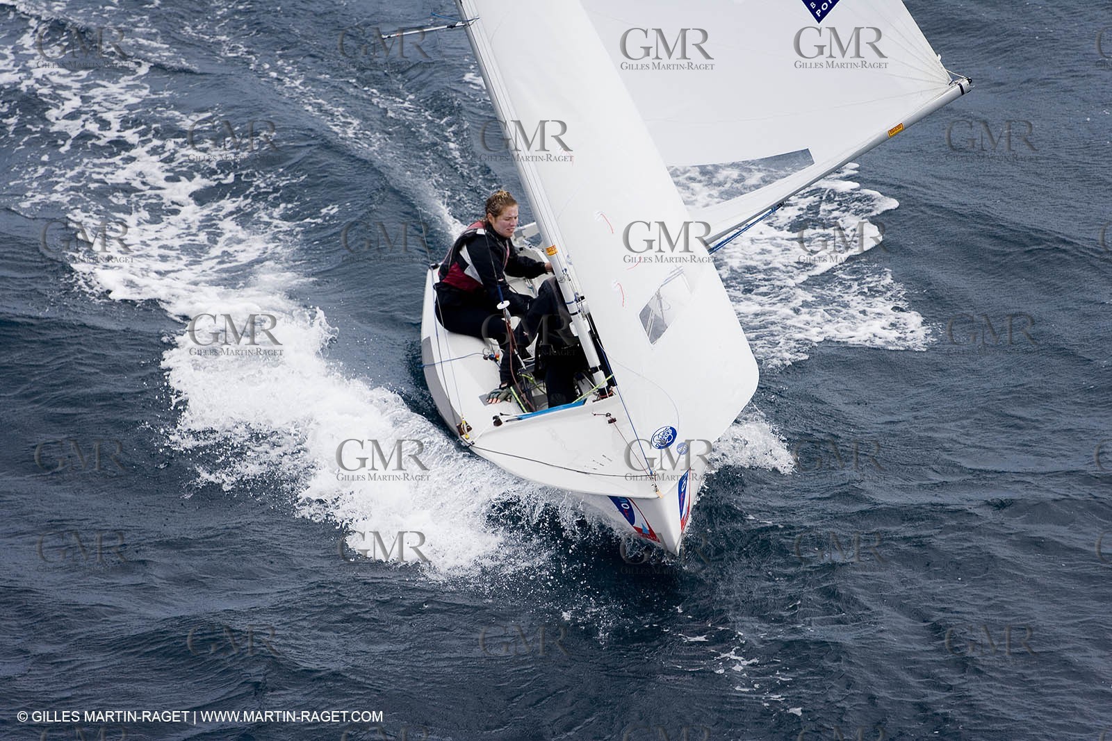 26 04 2007 - 2007 Semaine Olympique Française - Hyères (South of France) - Day 5 - Team France - 470 Femme - Lecointre-Lemaître