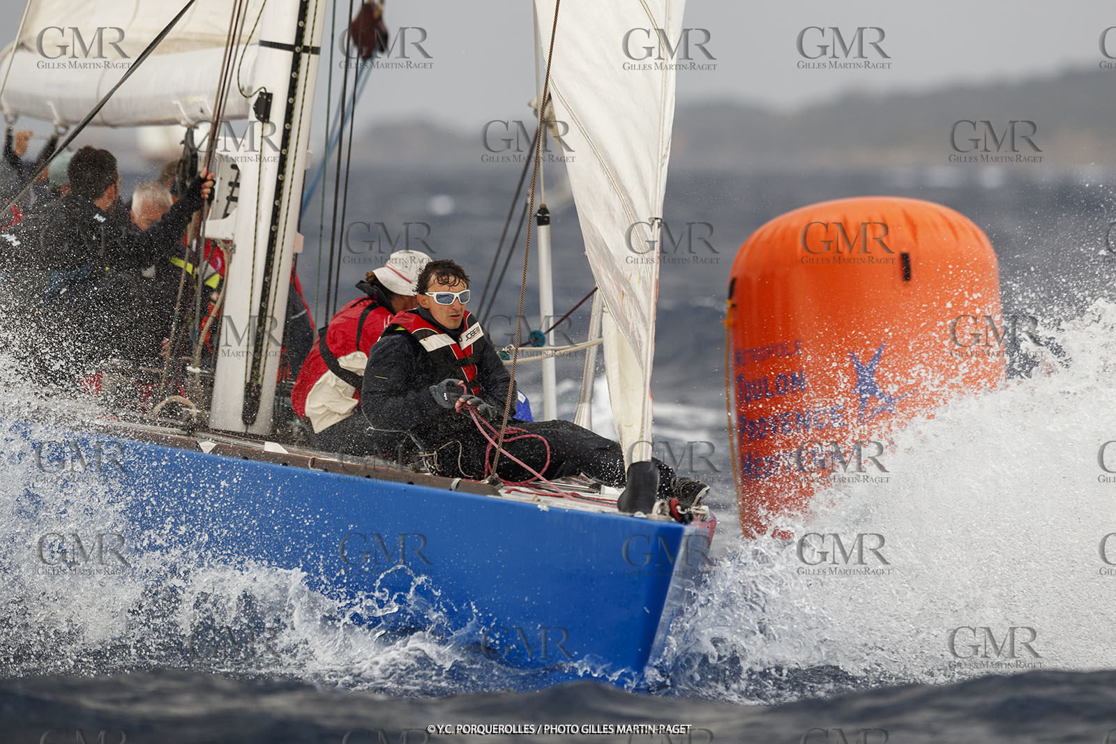 19 06 2024, Porquerolles Island (FRA), Championnat du monde des 12 m JI 2024, Race Day 1