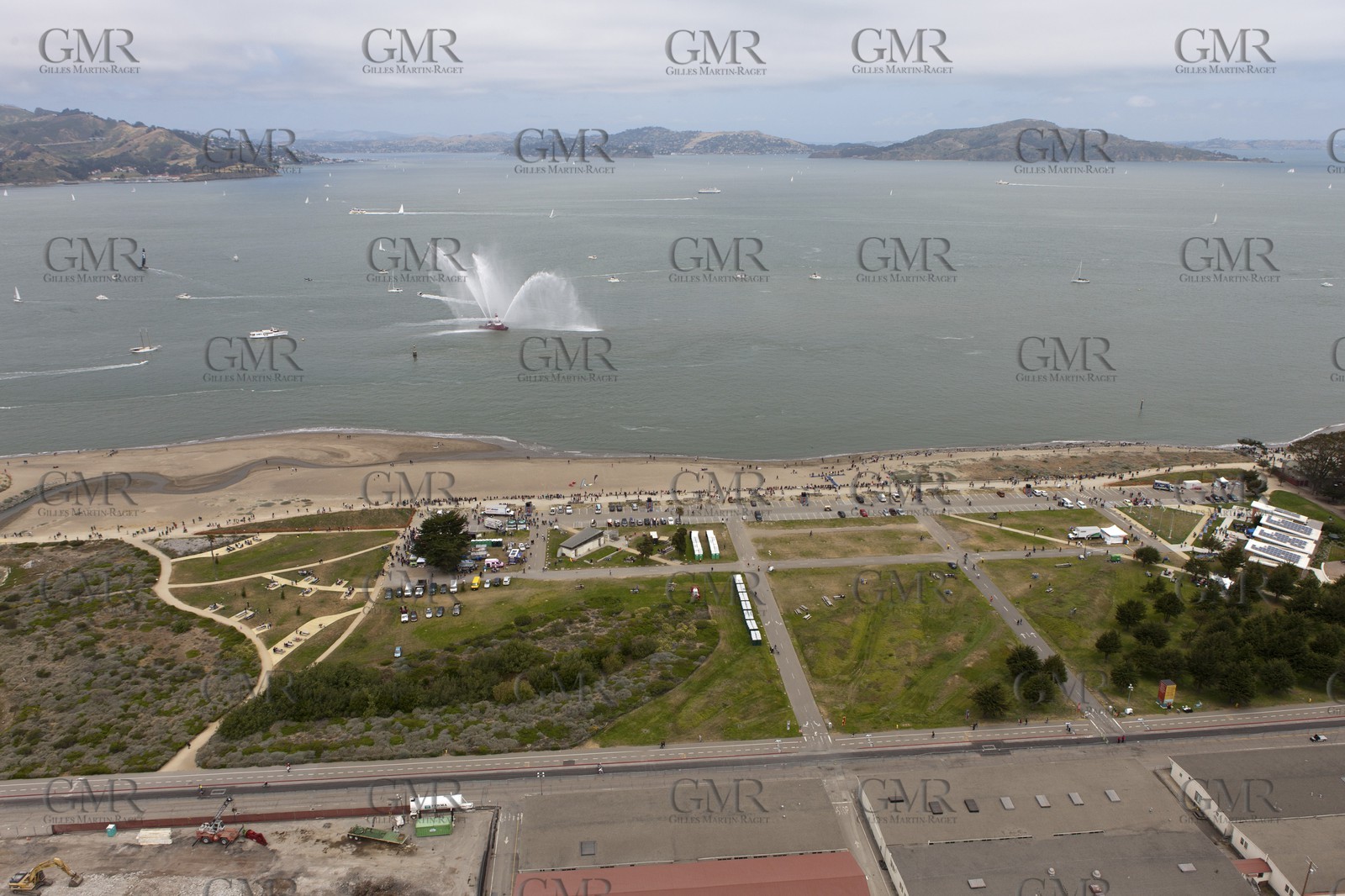 27 05 2012 - San Francisco (USA,CA) - 34th Americas's Cup - America's Cup celebrates the Golden Gate Bridge 75th Anniversary