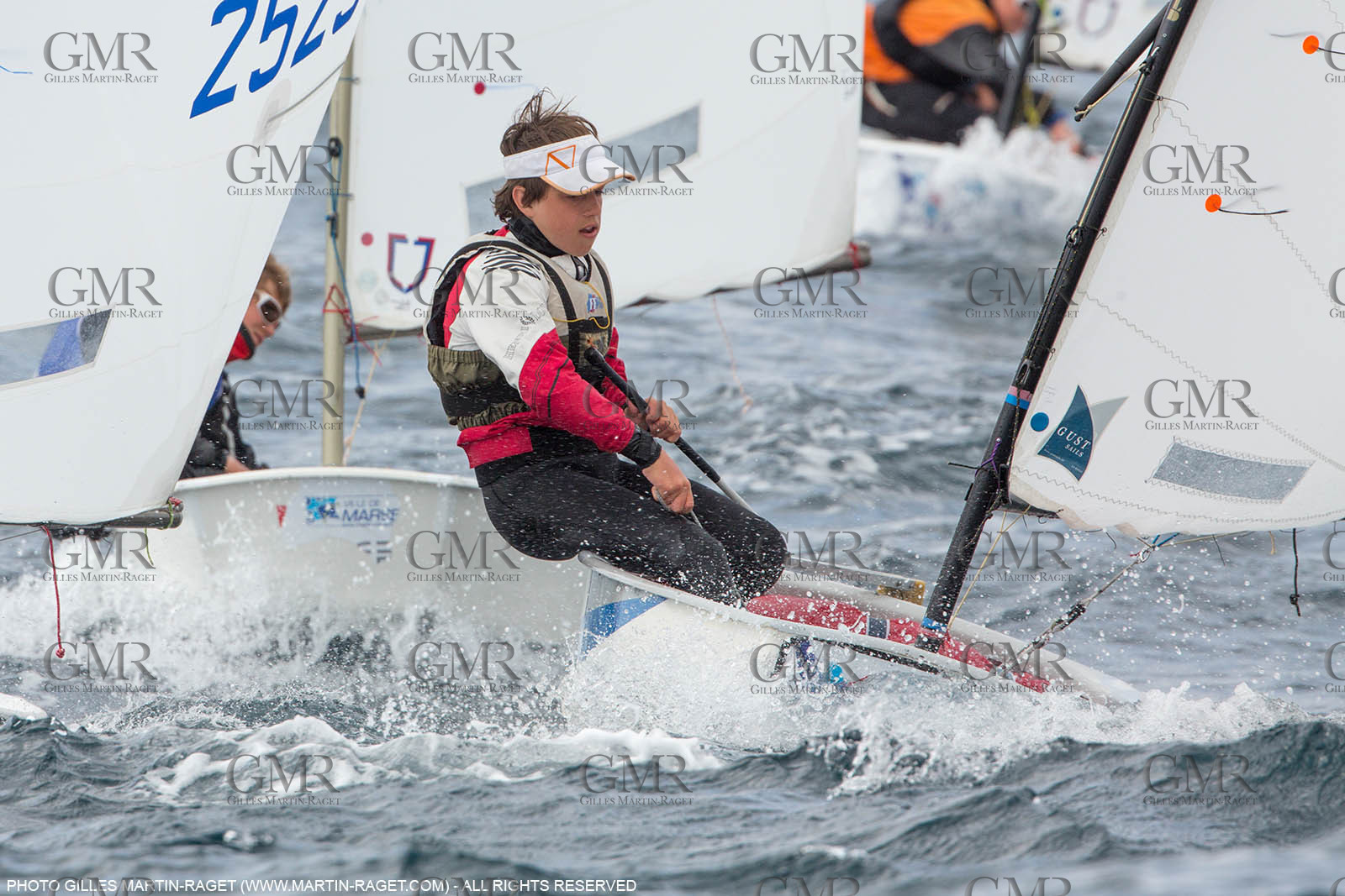 15 04 2016, Marseille (FRA,13), SNIM Dériveurs, Coupe Internationale de Printemps Optimist, Final Day