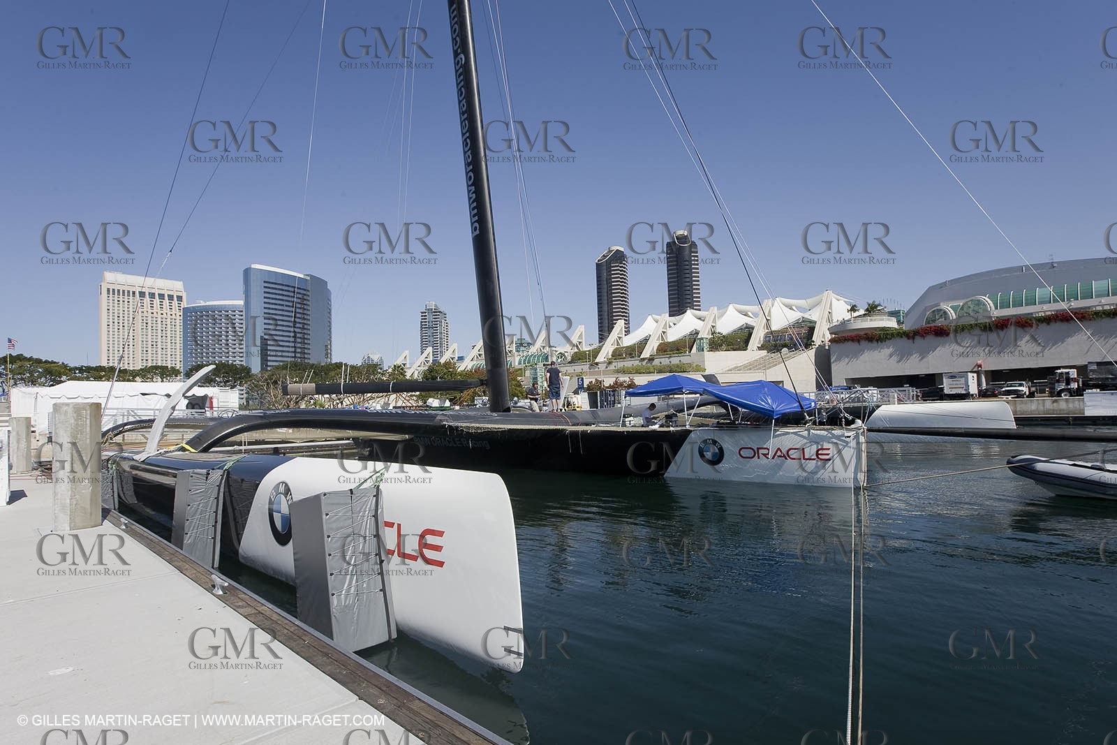 07 10 2008 - San Diego (CA, USA) - America's Cup - BMW ORACLE Racing - 90 ft trimaran sea trials - San Diego session - Day 1