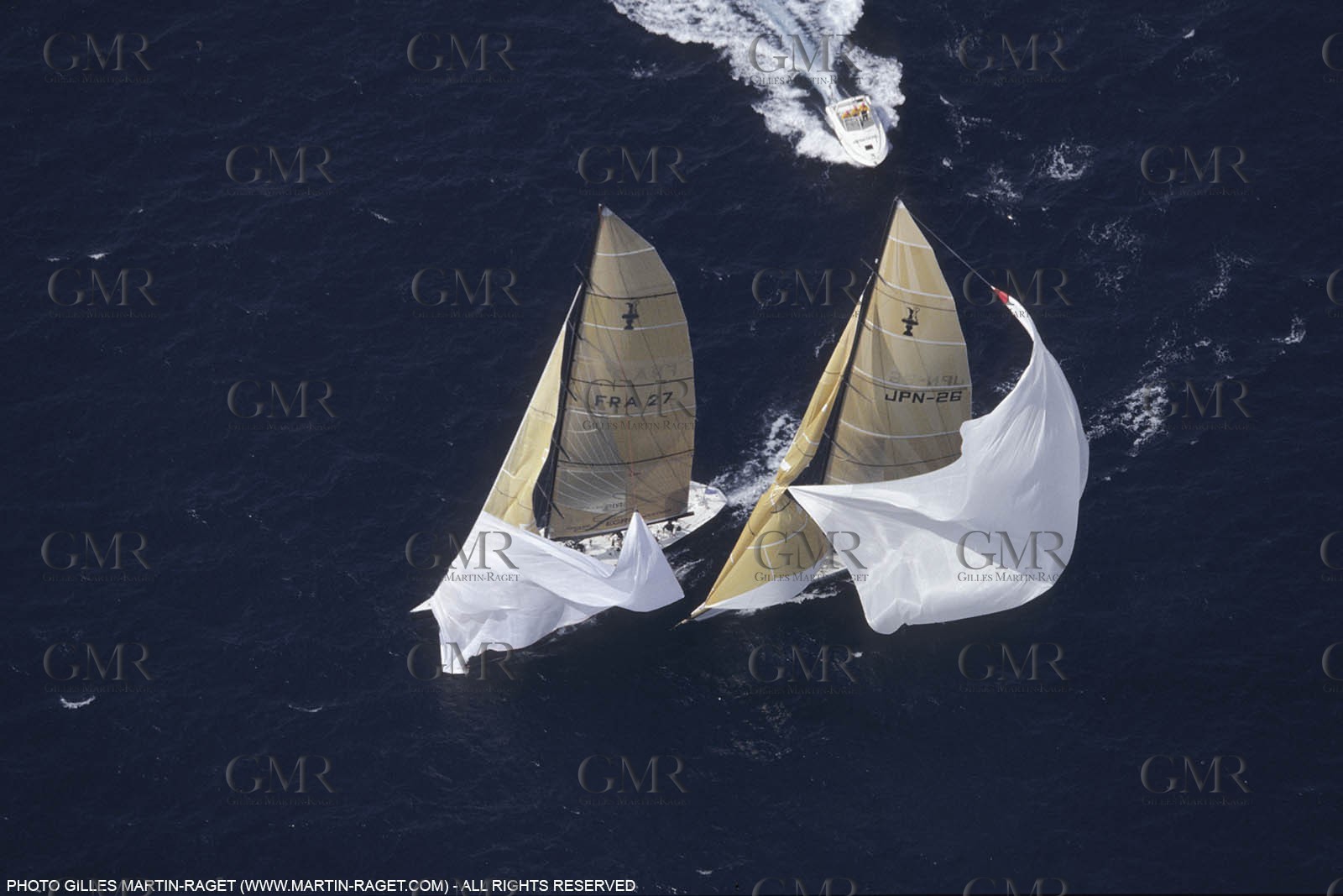 Sailing, Yacht Racing, America's Cup XXVIII, San Diego (USA,CA), 1992, Le Défi Français