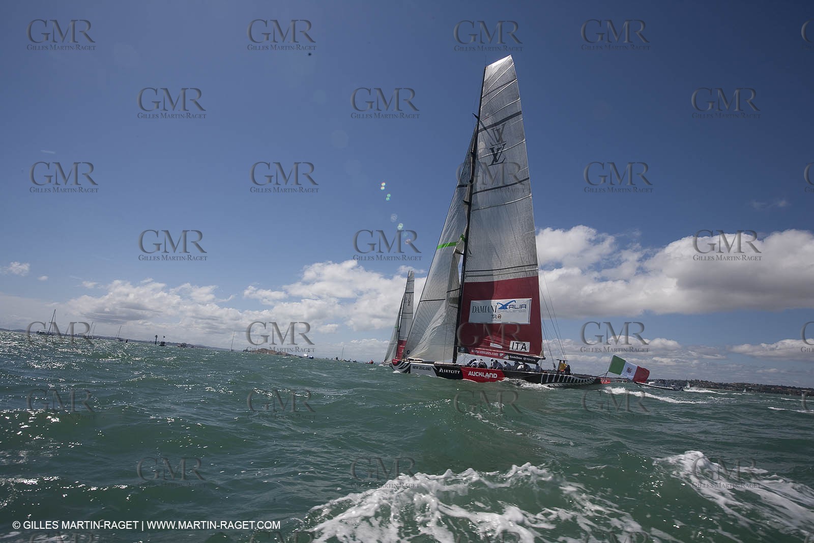 06 02 2009 - Auckland (NZL) -  Louis Vuitton Pacific Series -  Racing Day 6 - Round Robin 2
