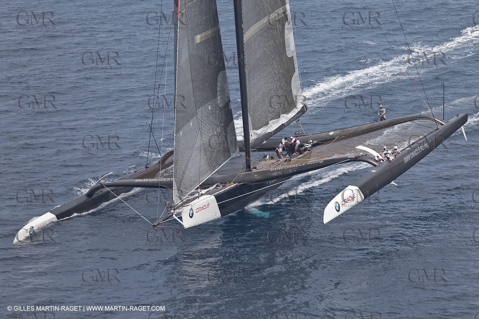 13 08 2009 - San Diego (USA,CA) - 33rd America's Cup - BMW ORACLE Racing - 90 ft Trimaran testings