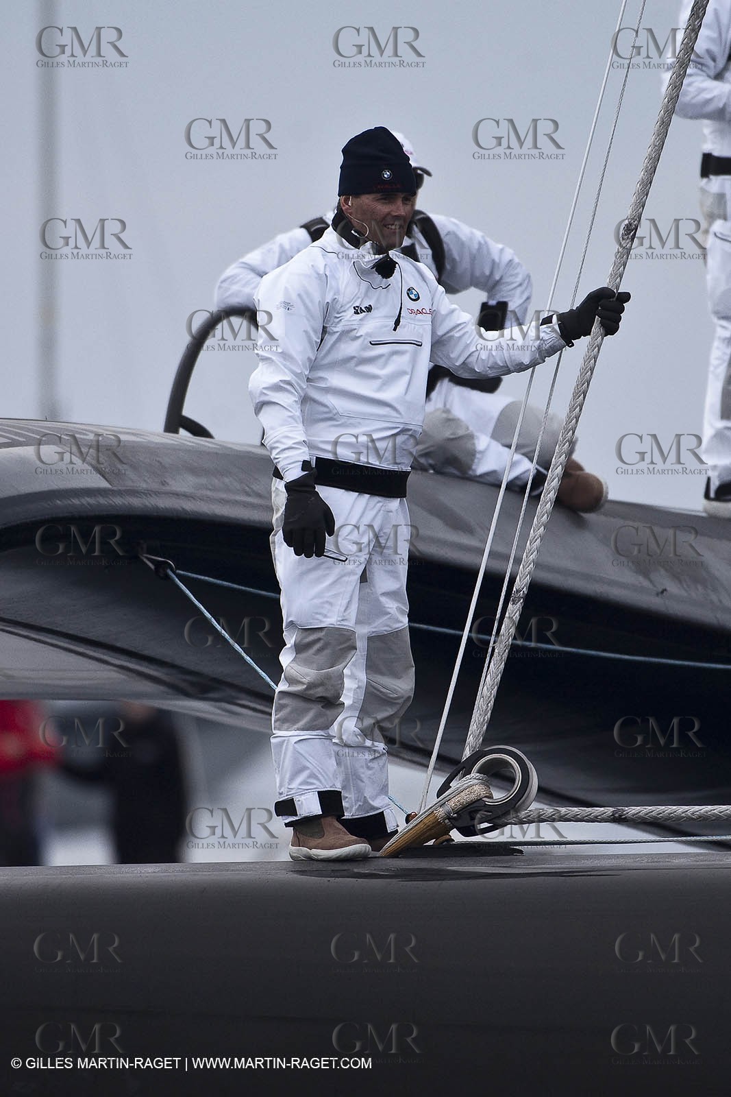 08 02 2010 - Valencia (ESP) - 33rd America's Cup - BMW ORACLE Racing - Match - Race 1