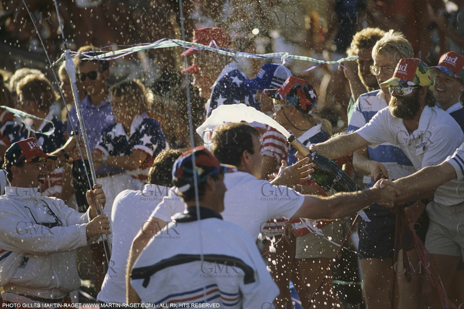 Sailing, Yacht Racing, 26th America's Cup Fremantle 1987, Stars and Stripes