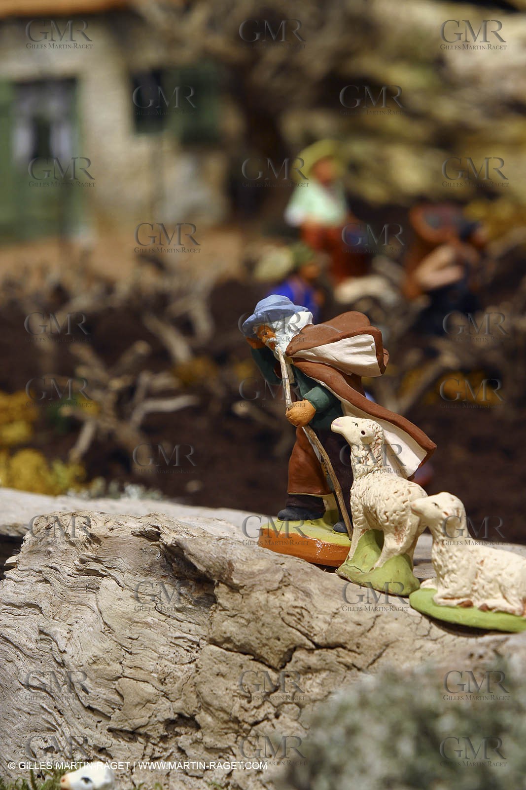 Great crib from les Saintes Maries de la mer (FRA, 13) for Christmas, December 2010