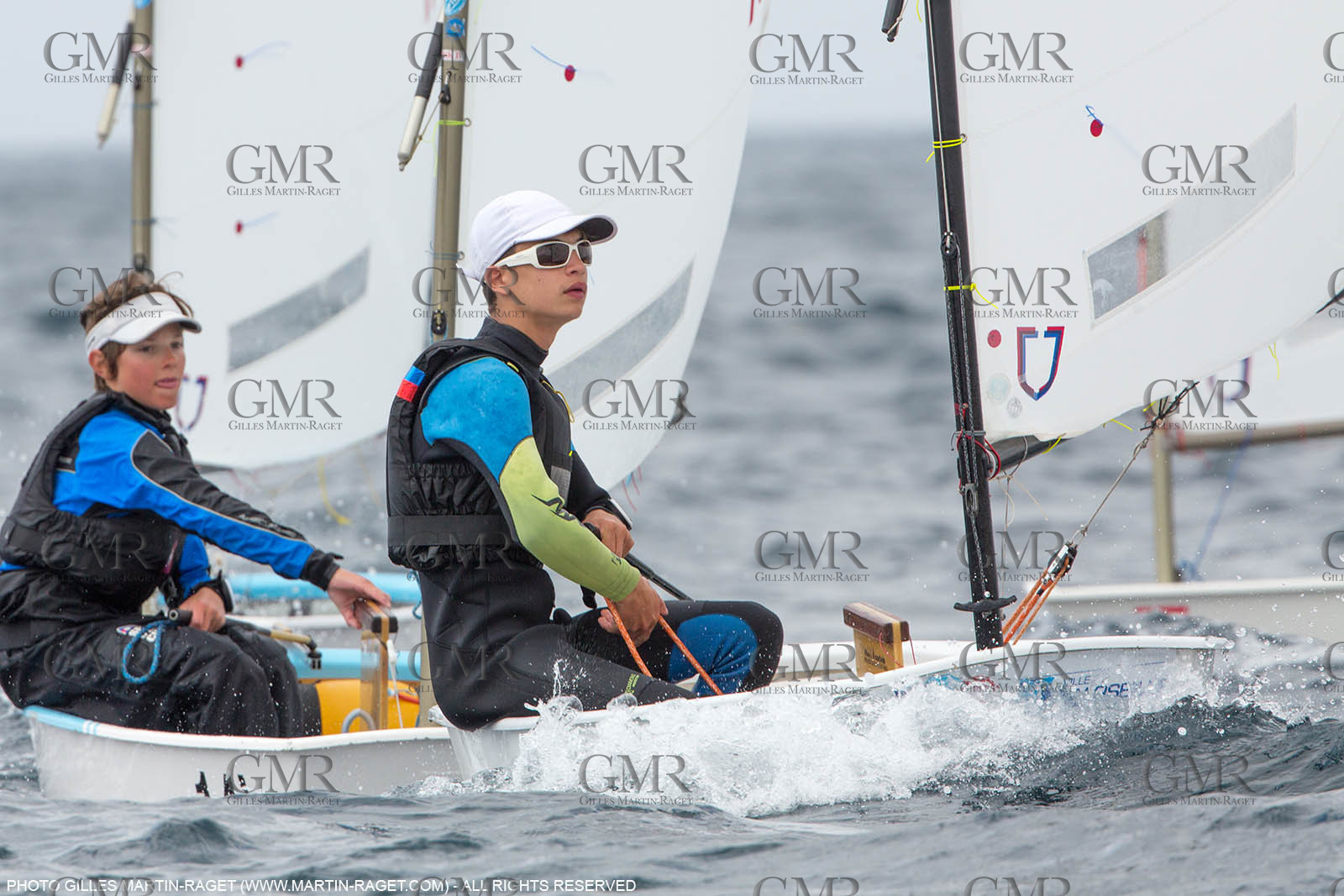 15 04 2016, Marseille (FRA,13), SNIM Dériveurs, Coupe Internationale de Printemps Optimist, Final Day