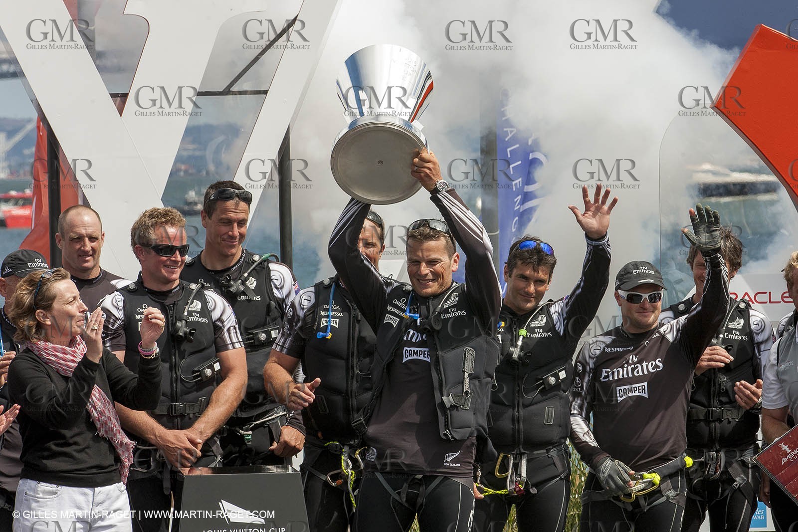 25 08 2013 - San Francisco (USA,CA) - 34th America's Cup - Louis Vuitton Cup Final, Day 7, Emirates Team New Zealand Vs Luna Rossa