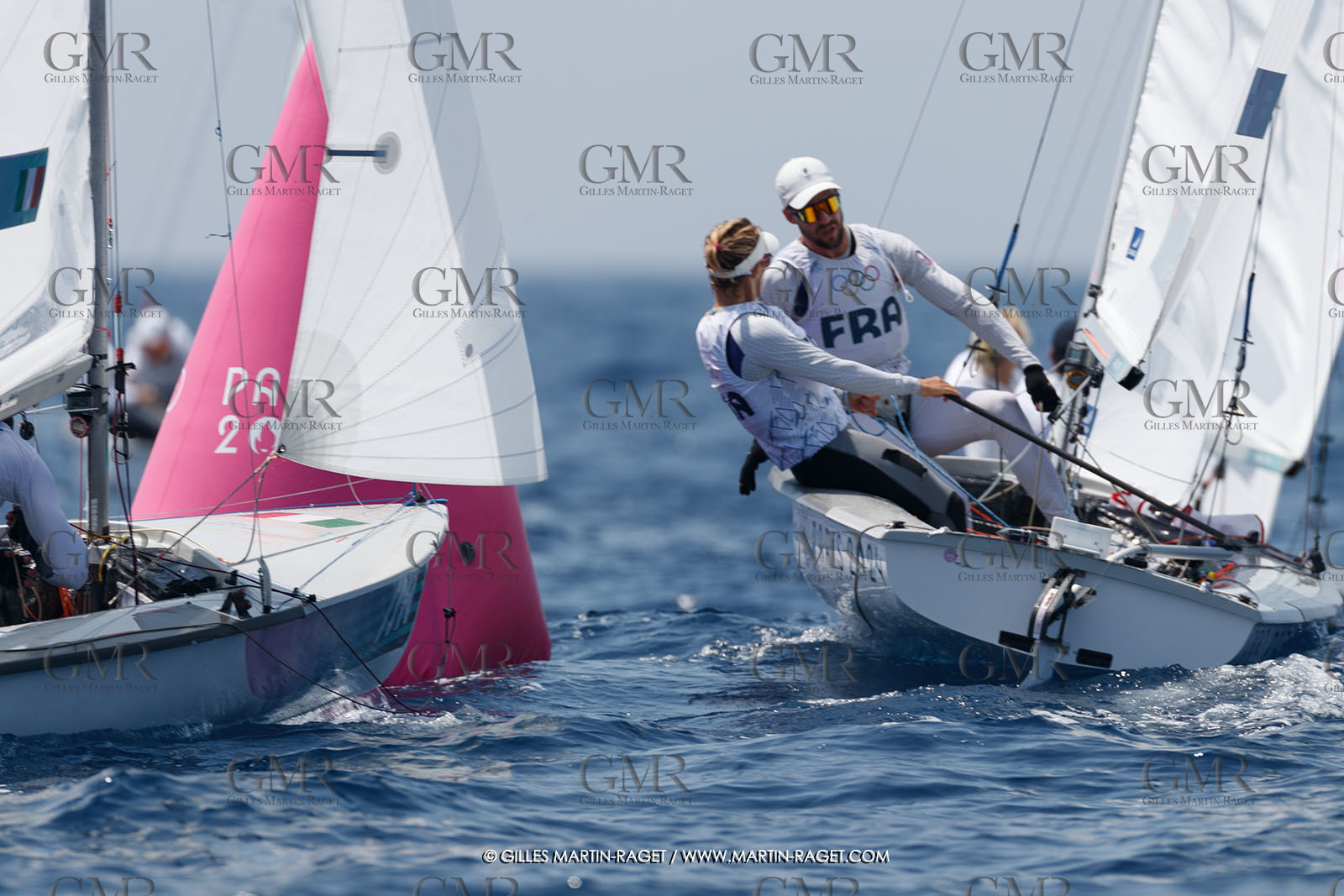 02 08 2024, Marseille (FRA), Paris 2024 Olympic Games, Sailing, Race Day 5,