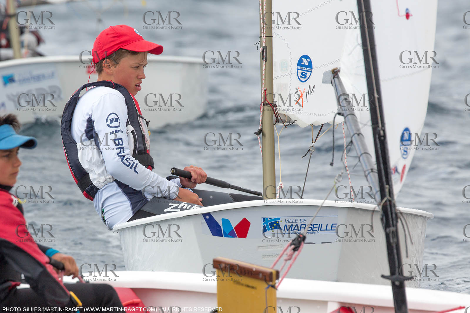 15 04 2016, Marseille (FRA,13), SNIM Dériveurs, Coupe Internationale de Printemps Optimist, Final Day