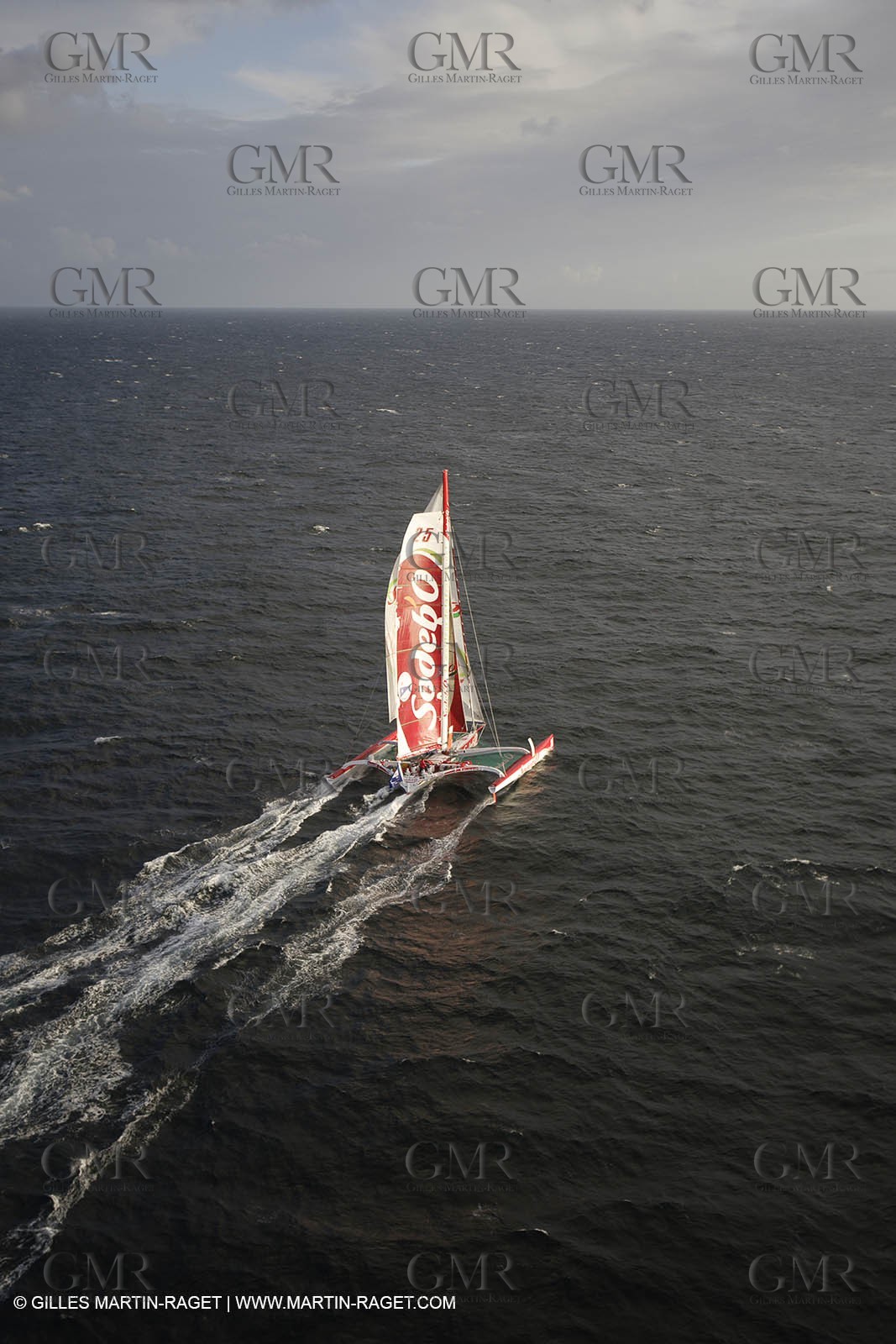 11 10 2008  -Lorient (FRA)  -  Multis Orma - Sodebo (Thomas Coville) - Route du Rhum 2006 training