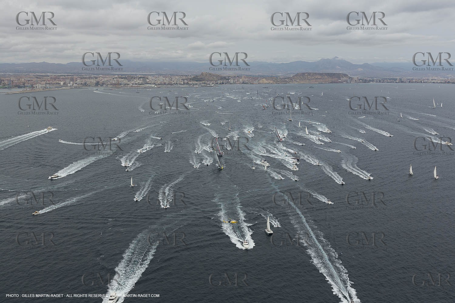 11 10 2014, Alicante (ESP), Volvo Ocean Race 2014-15, Team Alvimedica