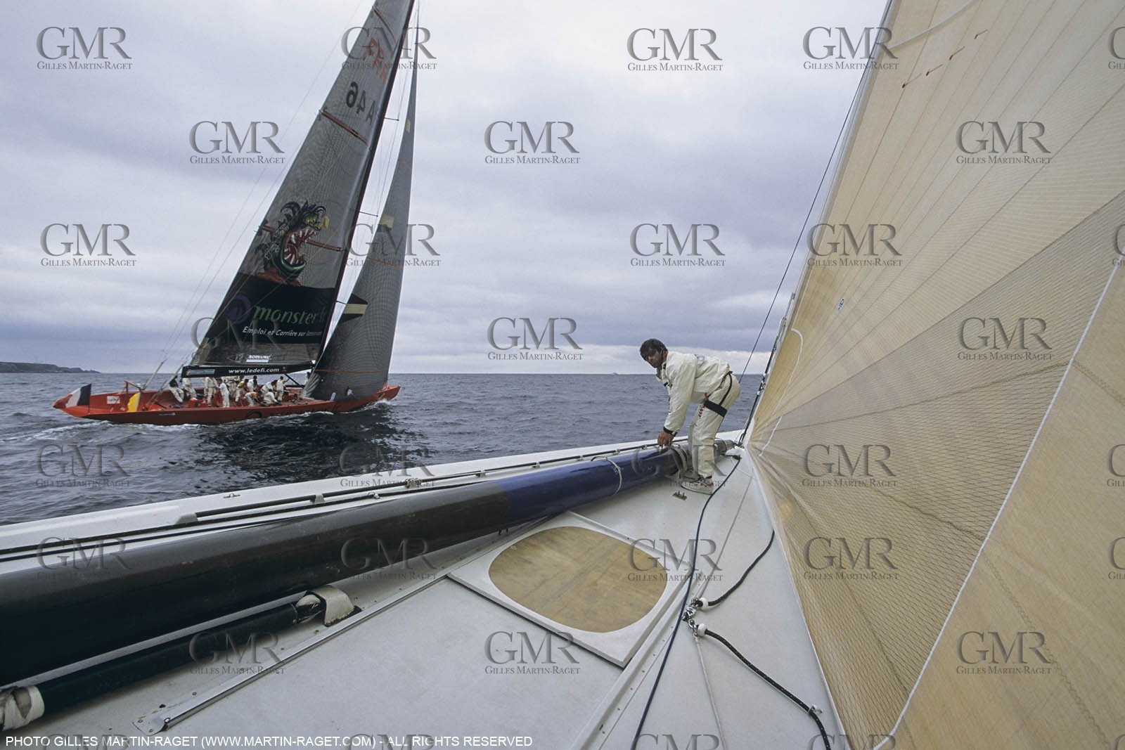 Courses à la voile, Coupe de l'America 2000, America's Cup 2000, Auckland (NZL), Le Défi, 6ème Sens