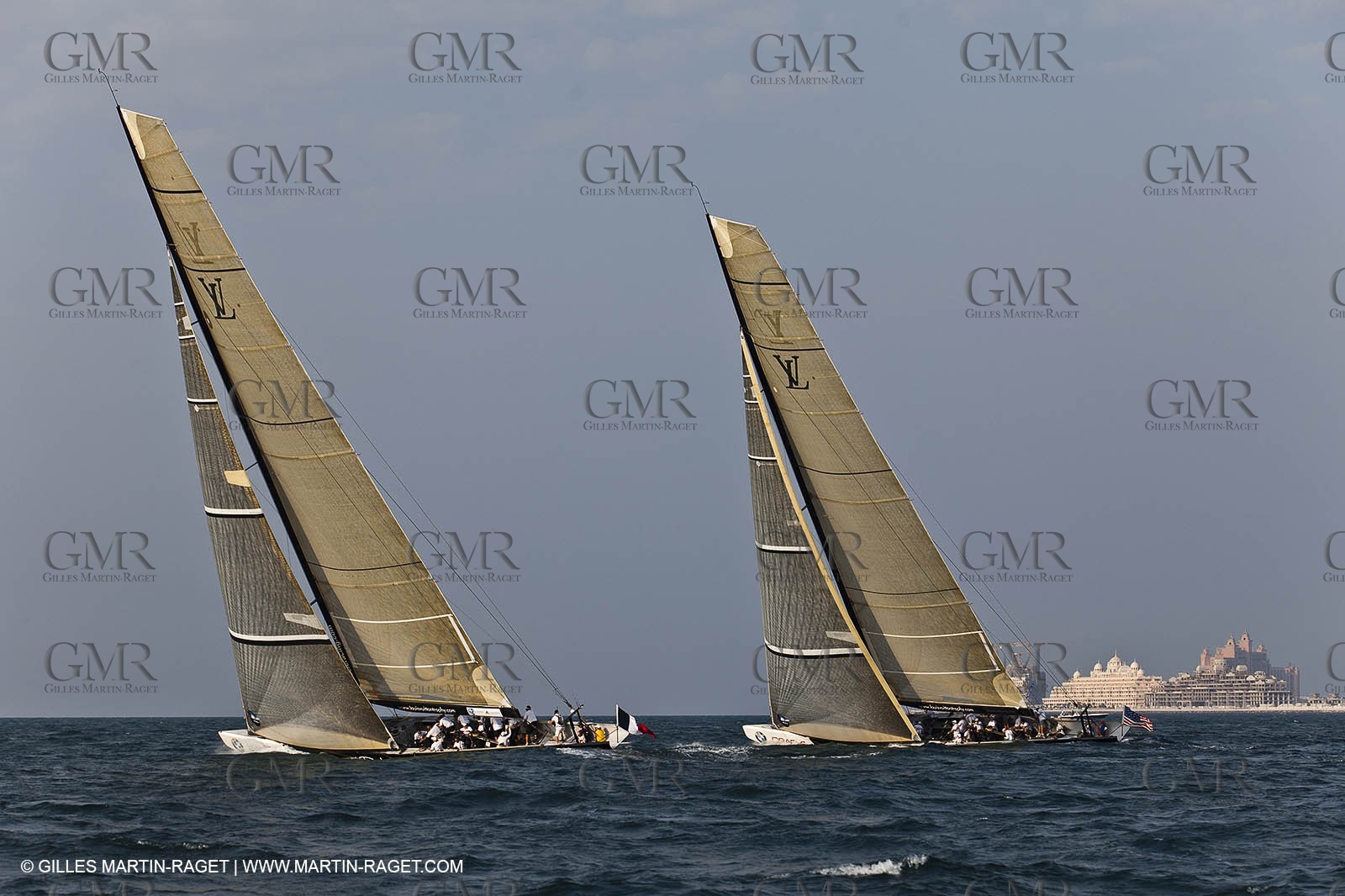 14 11 2010 - Dubai (UAE) - Dubai Louis Vuitton Trophy -  BMW ORACLE Racing - Training - Race Day 1