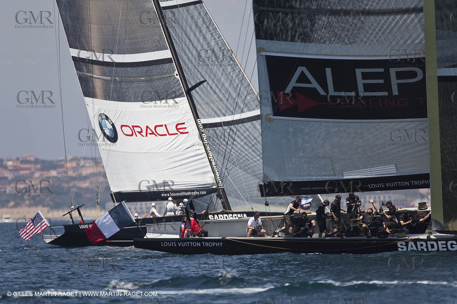 23 05 2010 - La Maddalena (ITA, Sardinia) Louis Vuitton Trophy - BMW ORACLE Racing - Racing Day 2
