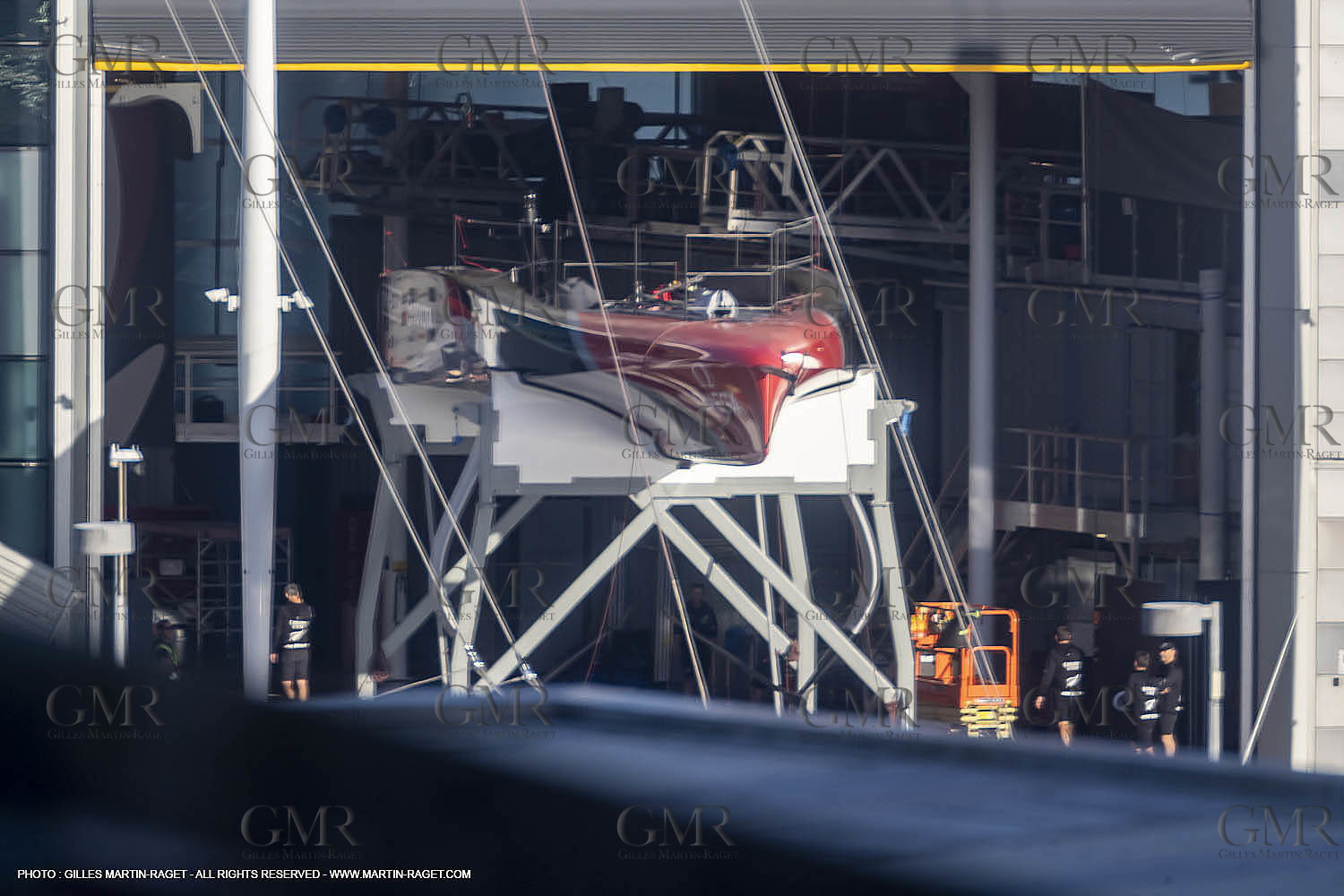 19 11 2020, AUckland (NZL), Emirates Team New Zealand boat  2 Te RehutaI Launch