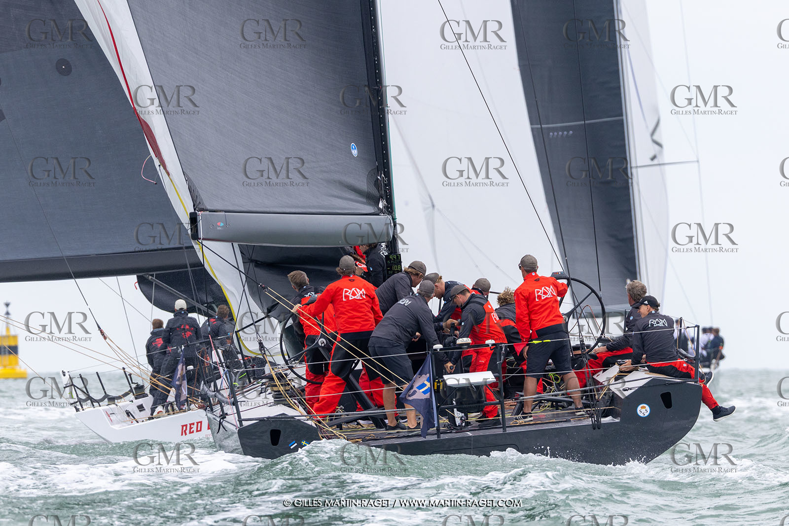 22 07 2025, Cowes (UK, IOW), Admiral's Cup 2025, Inshore Races 1 & 2,