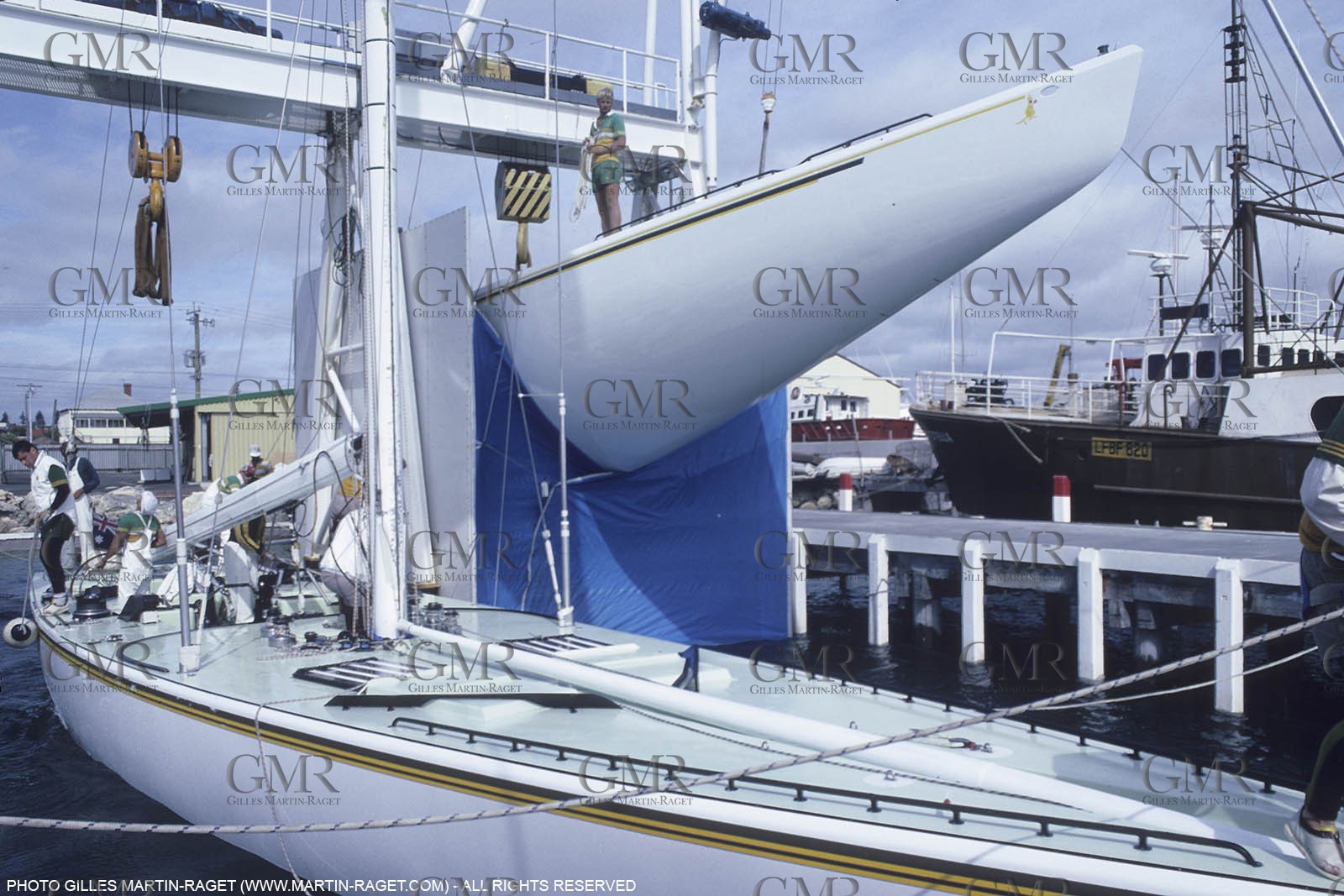 SailRacing, America's Cup, America's Cup 26, Fremantle (AUS) 1987