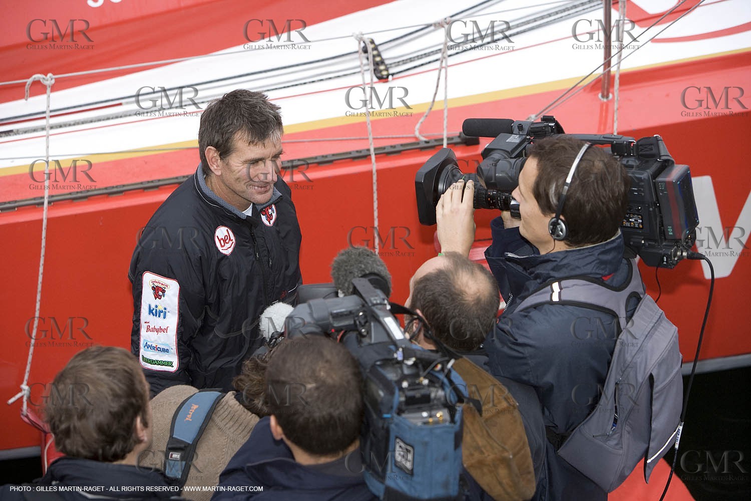 02 10 2007 - Le Havre (FRA,76) - Transat Jacques Vabre 2007 - Dock ambiances - Groupe Bel