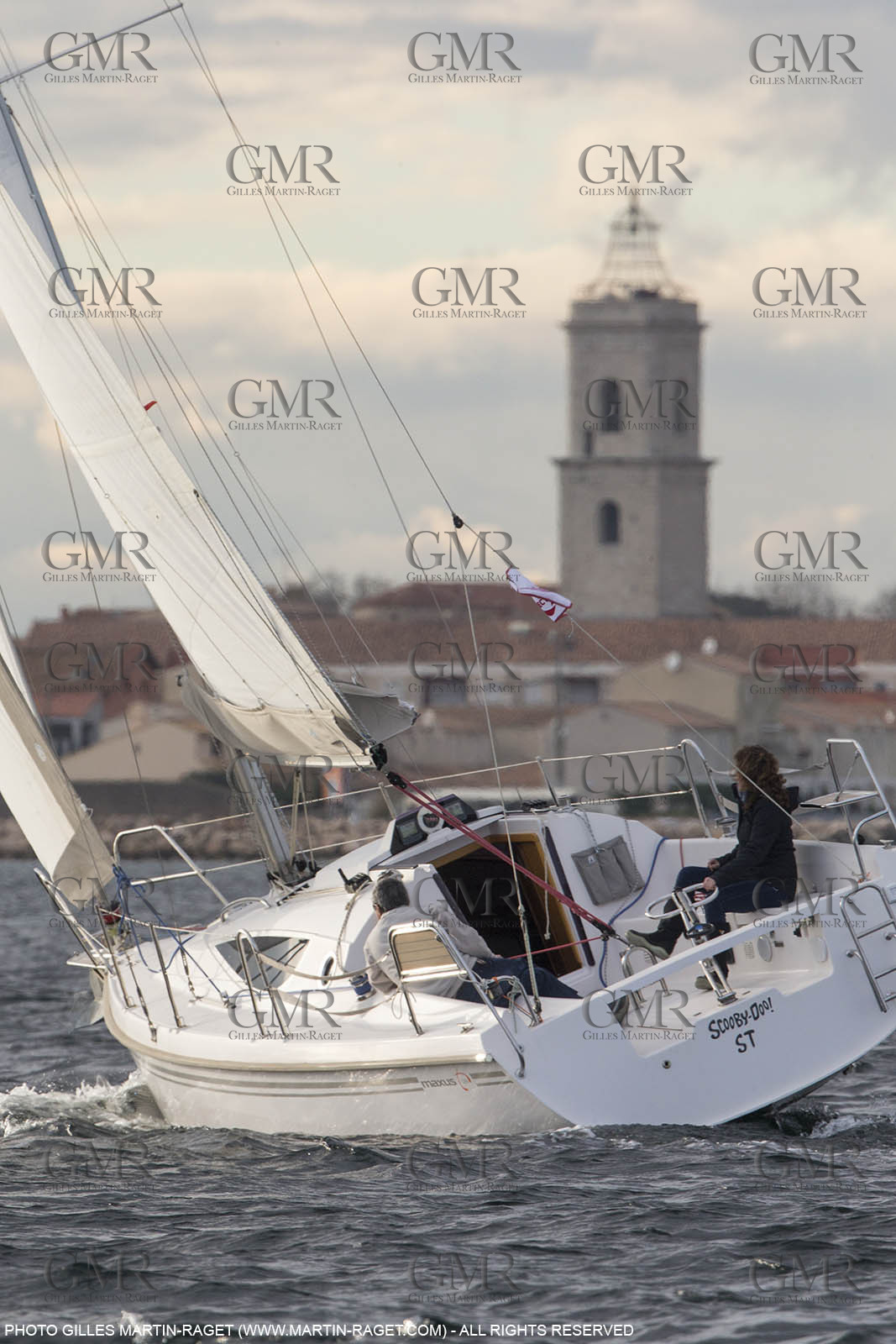 28 01 2016, Sète (FRA,34), Cruising on Thau Basin, Marseillan