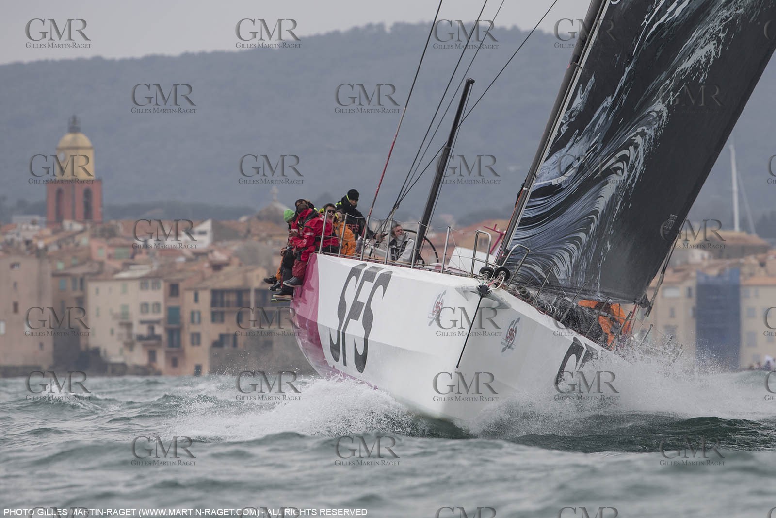 21 03 2015, Saint Tropez (FRA,83), 900 Nautiques de Saint Tropez by SFS, Start, SFS II