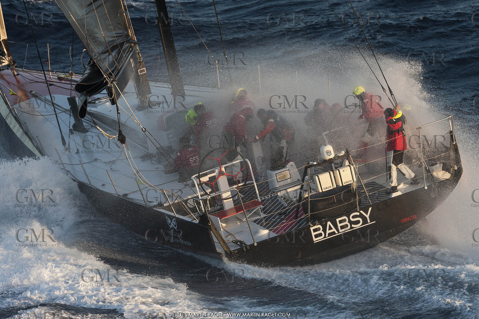 09 10 2017, Calvi (FRA,20), VOR 70 Babsy, Tentative de record autour de la Corse à la voile, skipper Franck Cammas