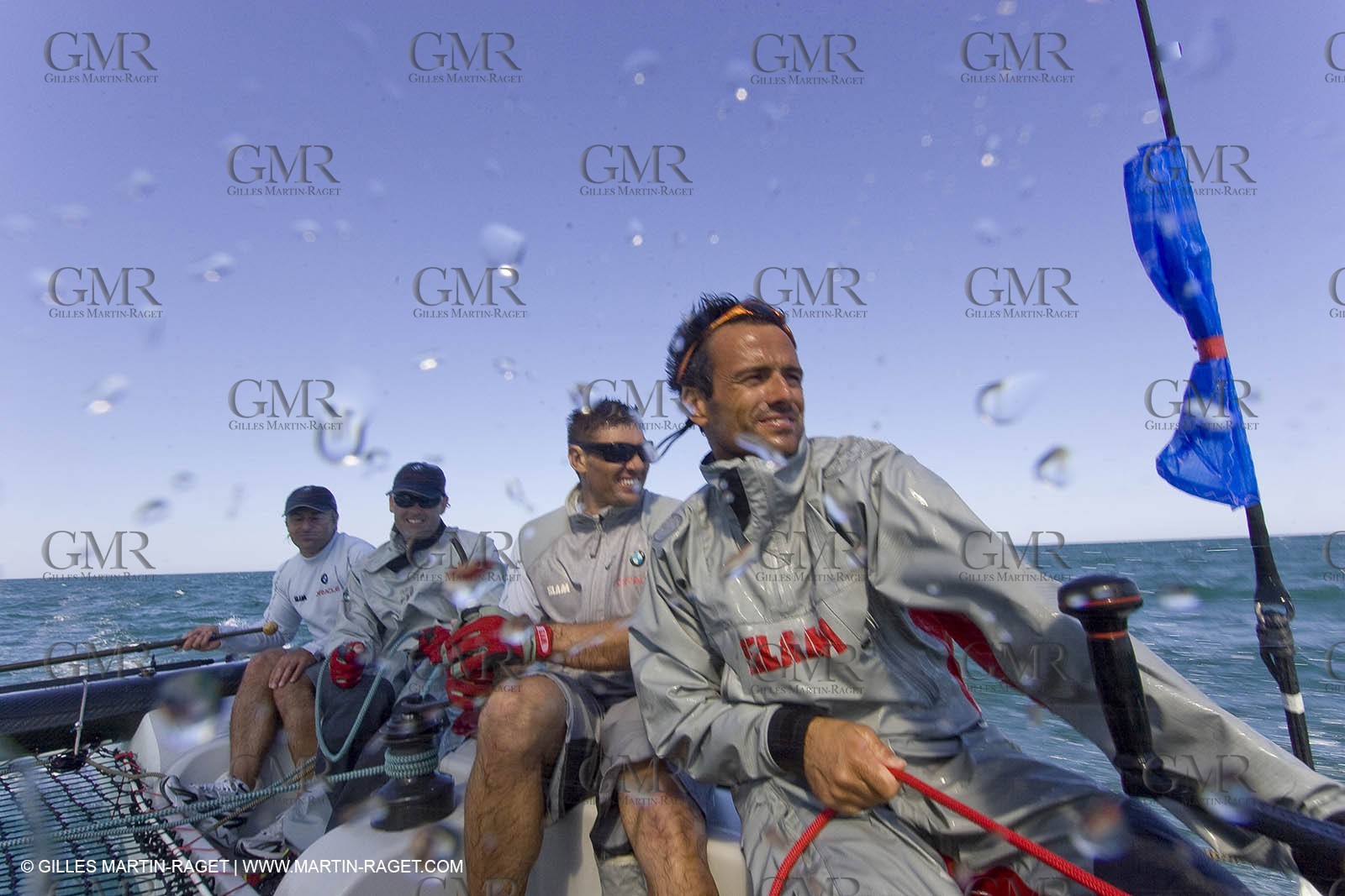 20 05 2008 - Valencia (ESP) - 33rd America's Cup - BMW ORACLE Racing - X40 in house racing