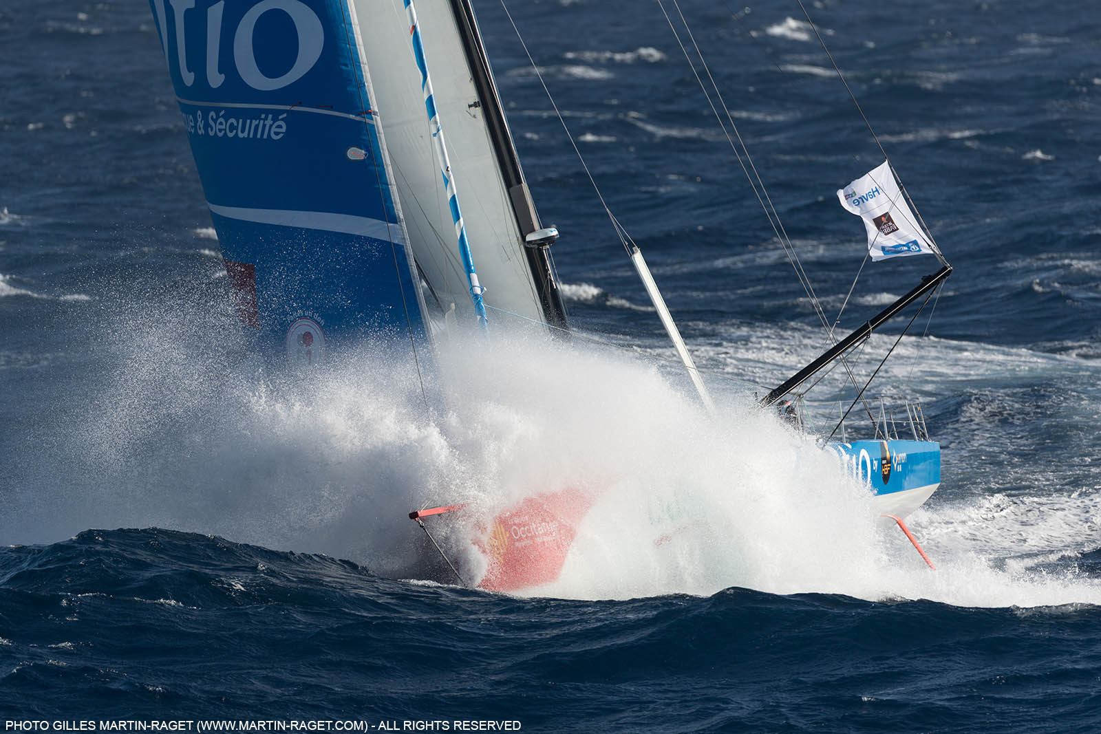 13 07 2017, Port Camargue (FRA,30), Transat Jacques Vabre 2017, Bastide Otio (Kito de Pavant, Yannick Bestaven), offshore trainings