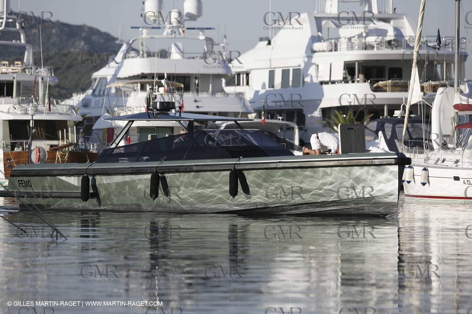 16 07 2007 - Portisco (Italie, Sardaigne) - Wally Power 47, 2007 version