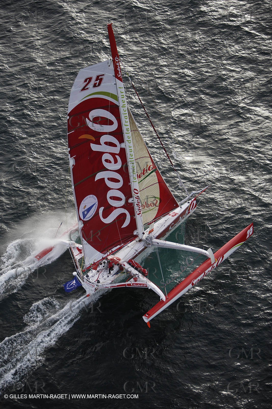 11 10 2008  -Lorient (FRA)  -  Multis Orma - Sodebo (Thomas Coville) - Route du Rhum 2006 training