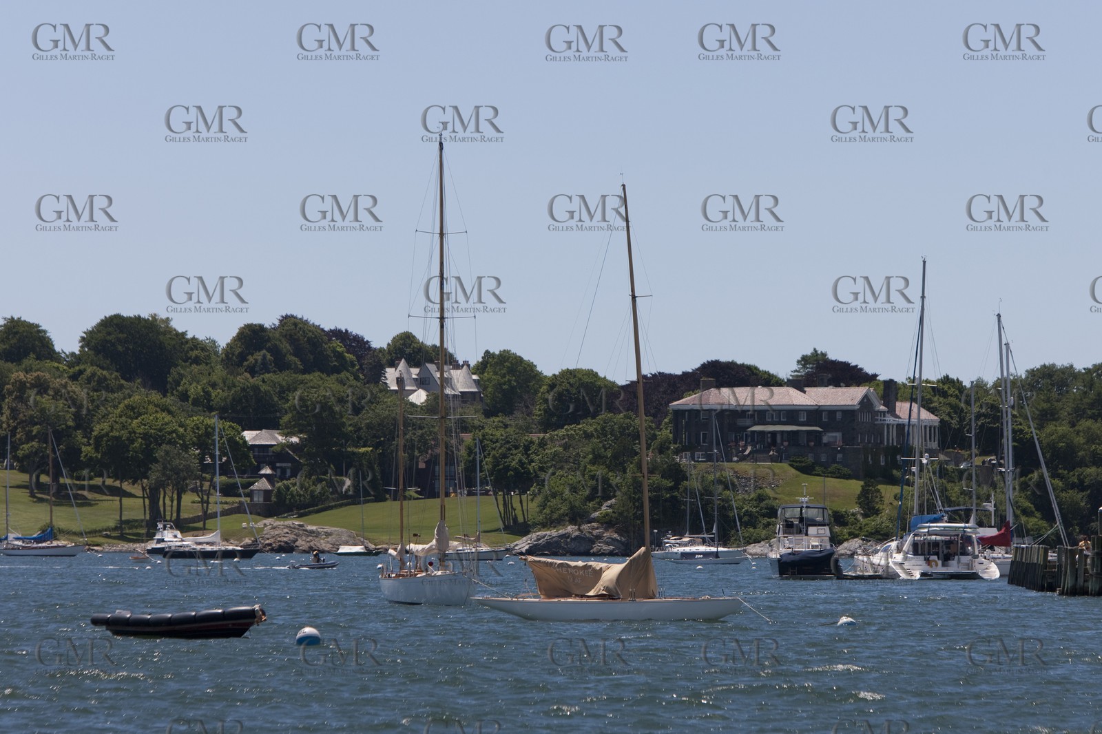 01 07 2010 - Newport (USA,RI) - 33rd America's Cup - BMW ORACLE Racing - East Coast Victory Tour - Day 4