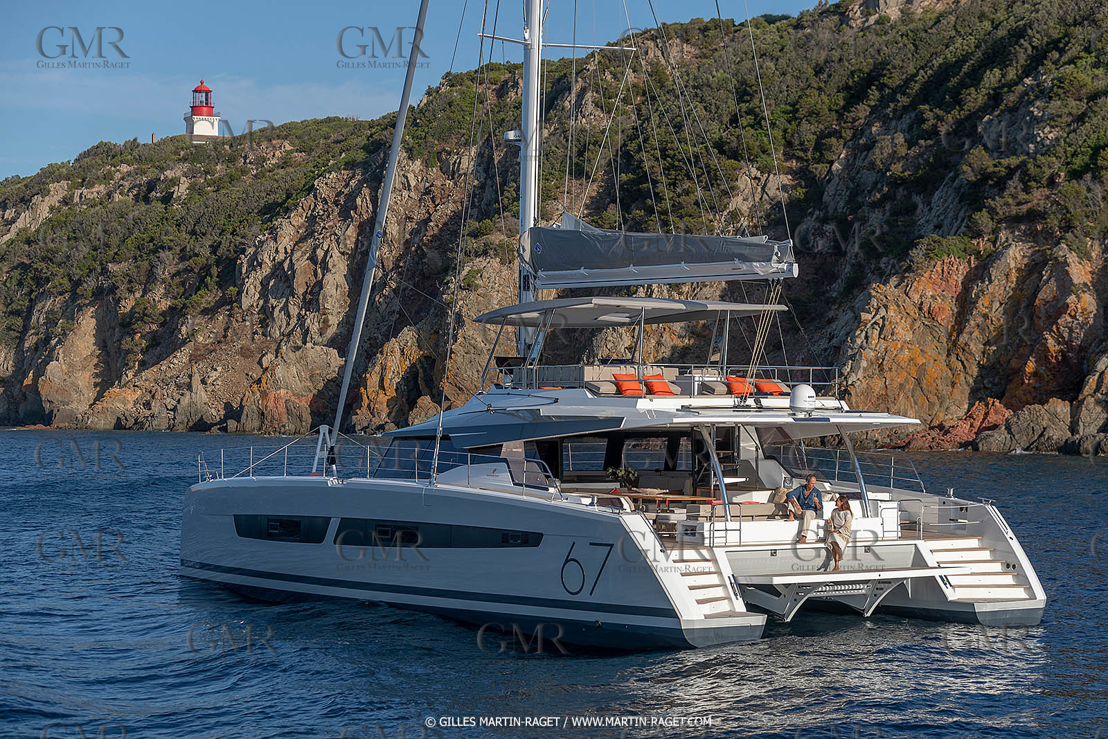 30 08 2018, Porto Vecchio (FRA, South Corsica) Chantier Fountaine-Pajot, Alegria 67