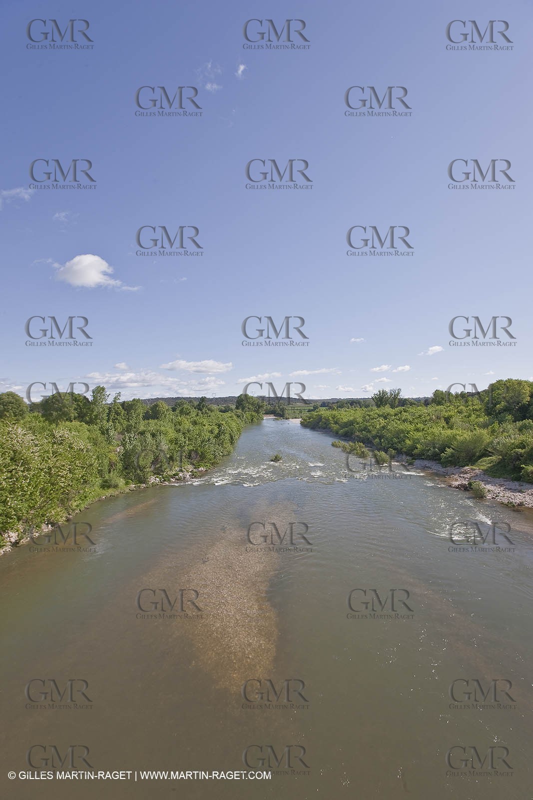 28 04 2009 - Ste Anastasie (FRA, 30) - Atlas Nîmes Métropole -  2009 campaign - Saint Nicolas bridge