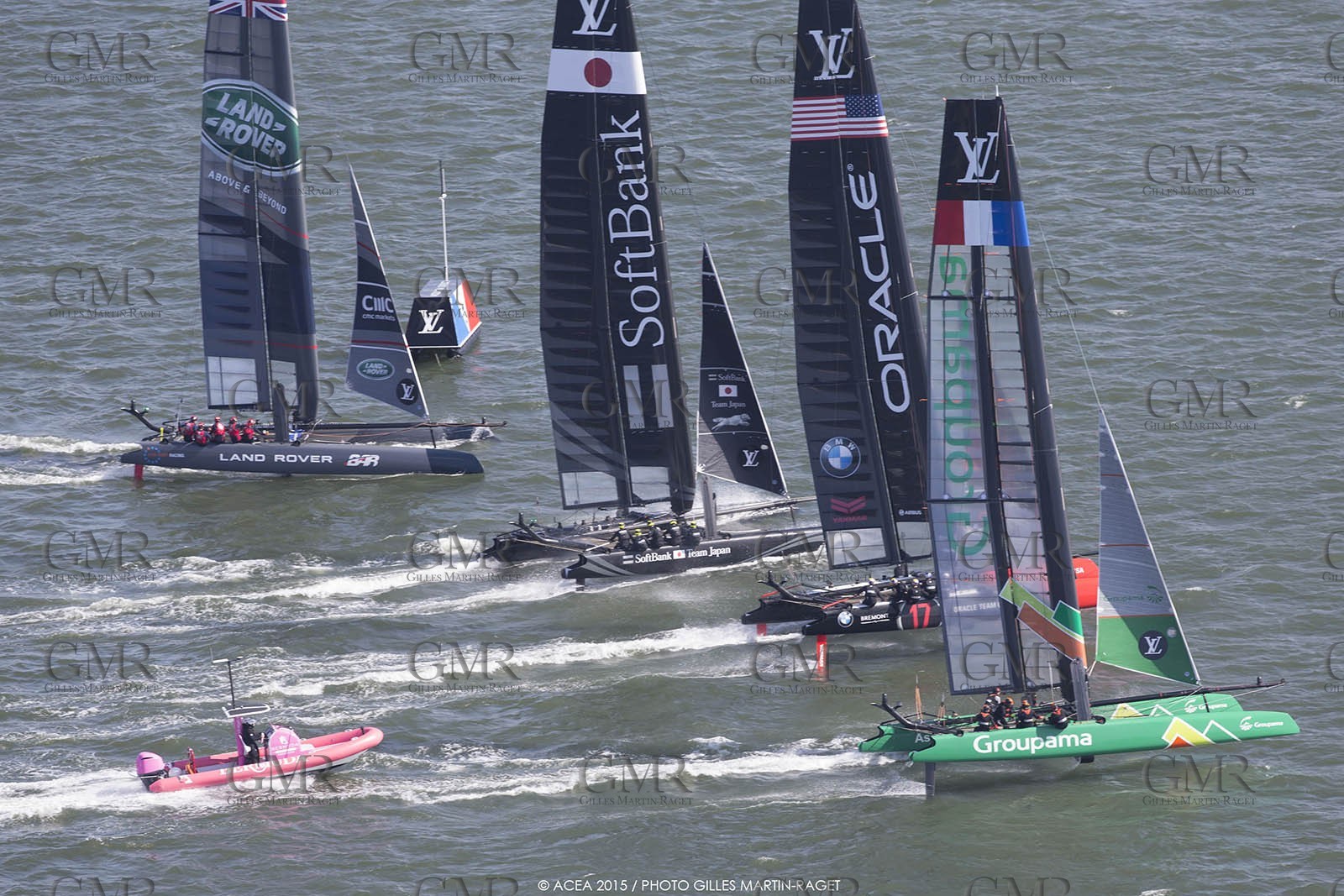 28 08 2015, Göthenburg, (SWE), 35th America's Cup, Louis Vuitton America's Cup World Series Göthenburg 2015, Training Day
