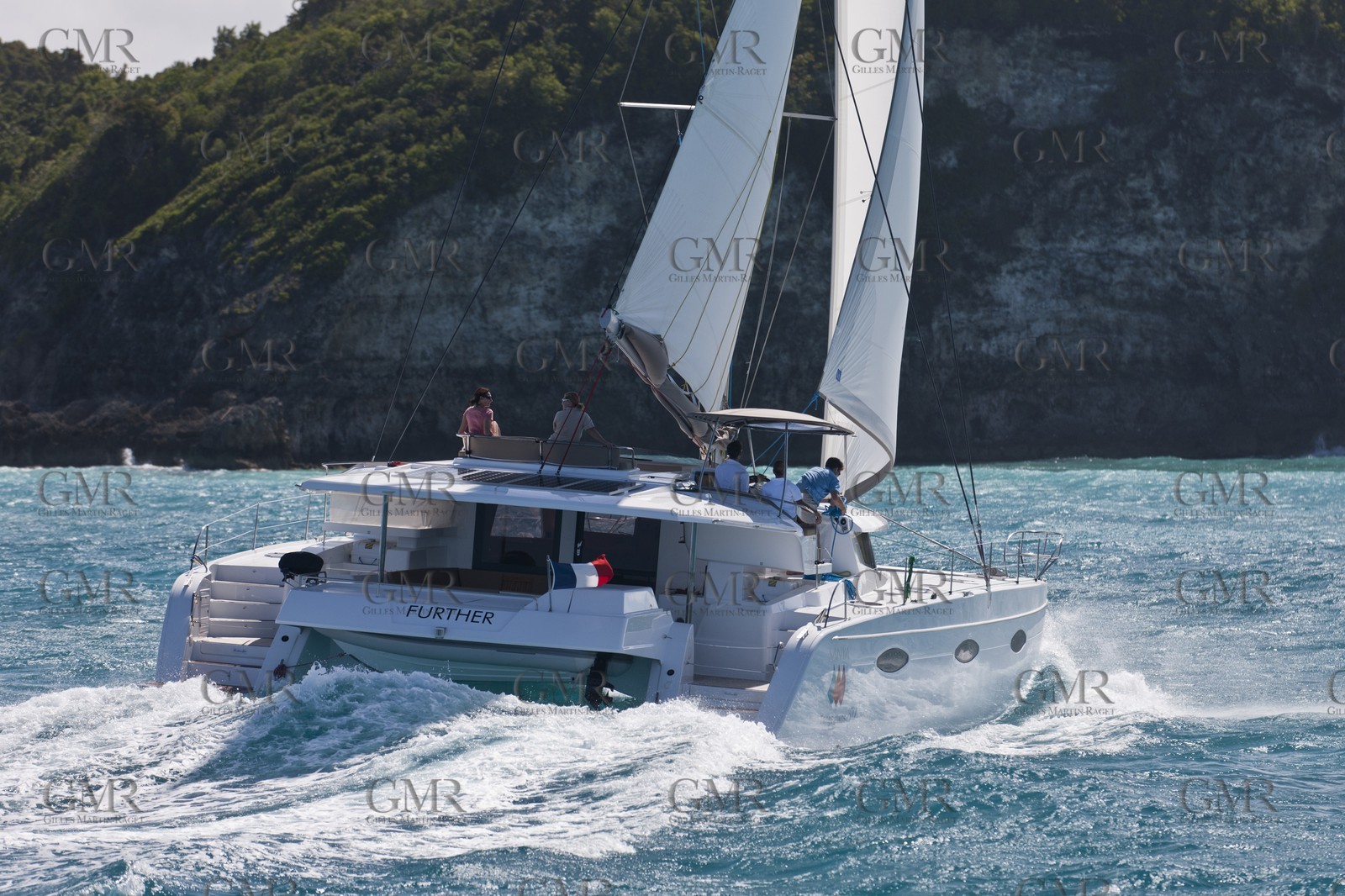 02 02 2012 - Pointe à Pitre (Guadeloupe) - Chantier Fountaine Pajot - Sanya 57