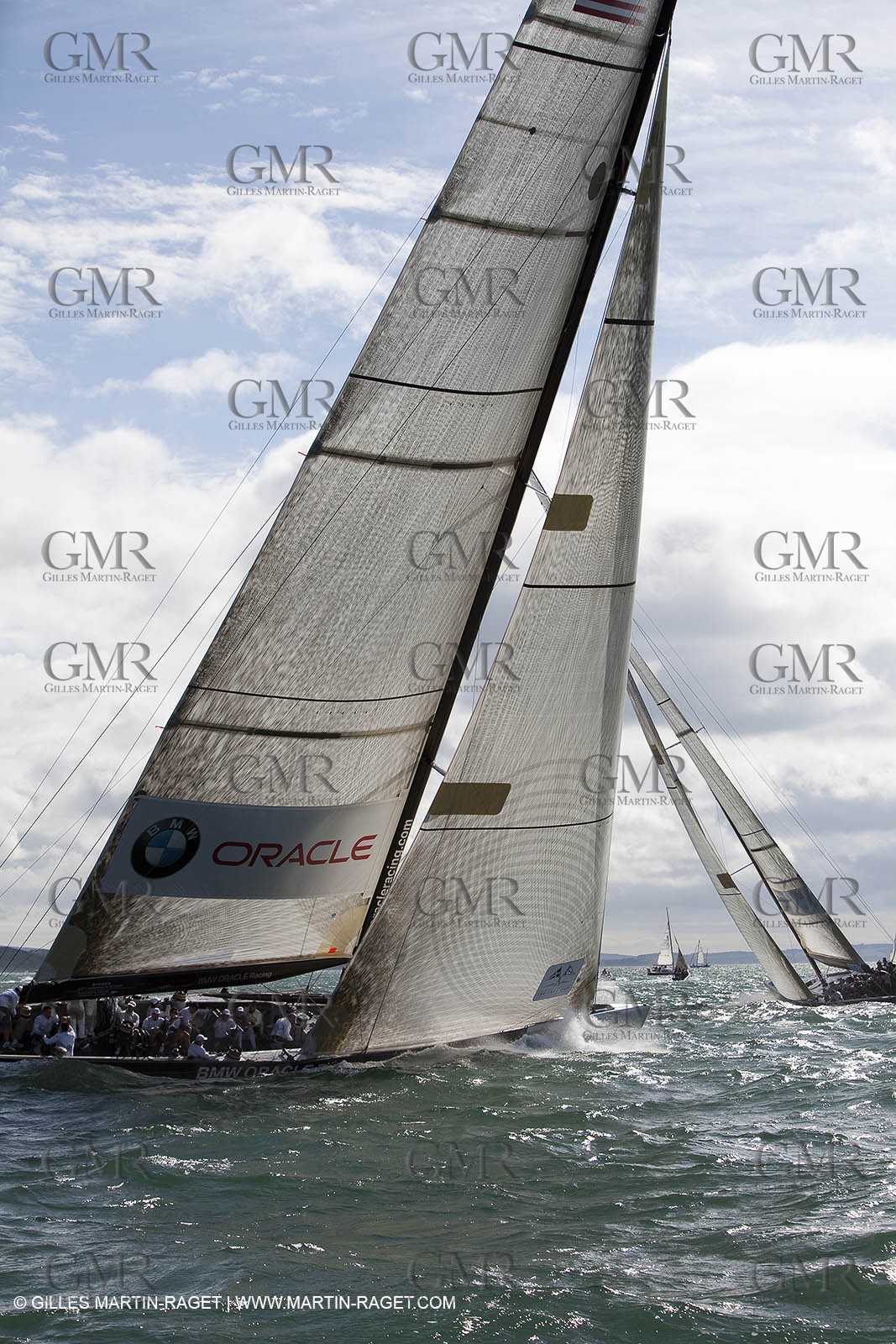 03 08 2010 - Cowes (UK, IOW) - The 1851 Cup -  BMW ORACLE Racing - Day 1.