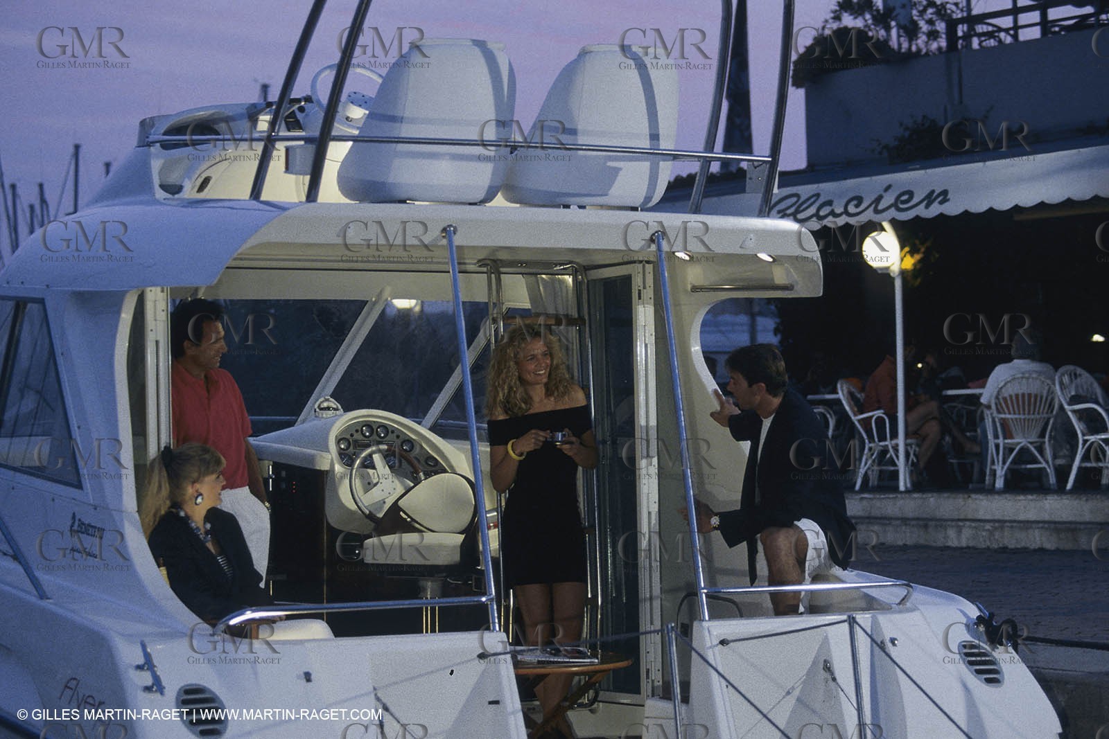 Moteur, croisière, Powerboating, cruising