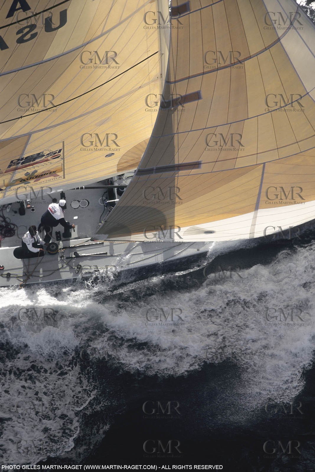 Sailing, Yacht Racing, America's Cup XXVIII, San Diego (USA,CA), 1992, Stars and Stripes