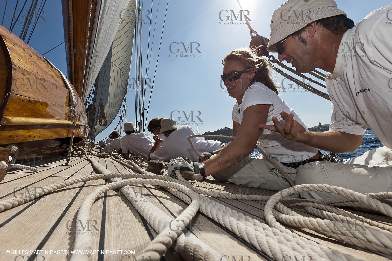 01 10 2011 - Saint Tropez (FRA,13) - Voiles de Saint Tropez 2011 - Classic Yachts - Day 5 - Onboard Mariquita
