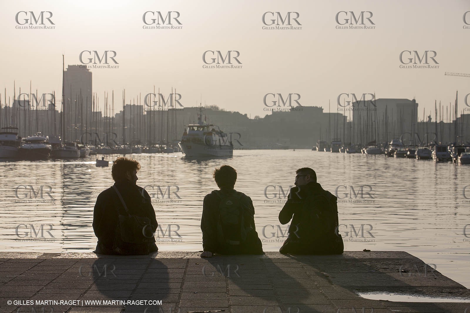 02 02 2013 Marseille (FRA,13) - Opening of the shadehouse and renovated historical Vieux Port
