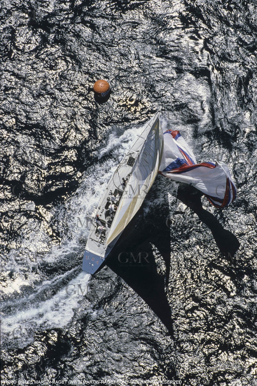 Sailing, Yacht Racing, 26th America's Cup Fremantle 1987, Stars and Stripes