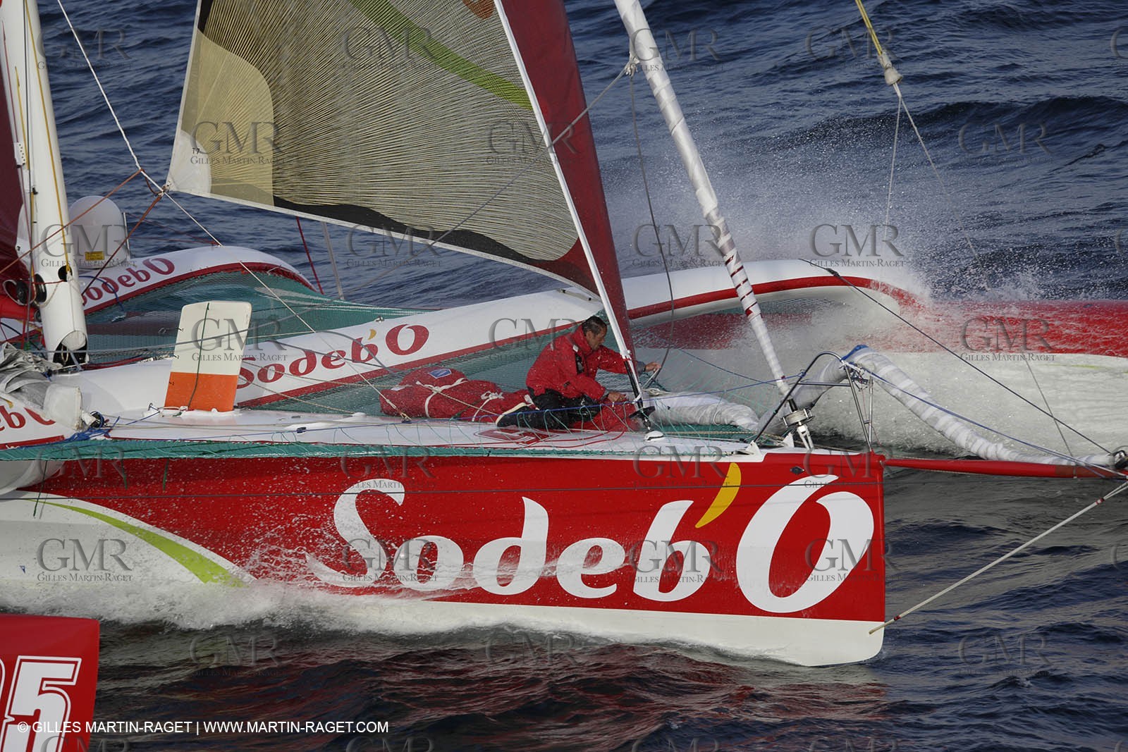 11 10 2008  -Lorient (FRA)  -  Multis Orma - Sodebo (Thomas Coville) - Route du Rhum 2006 training