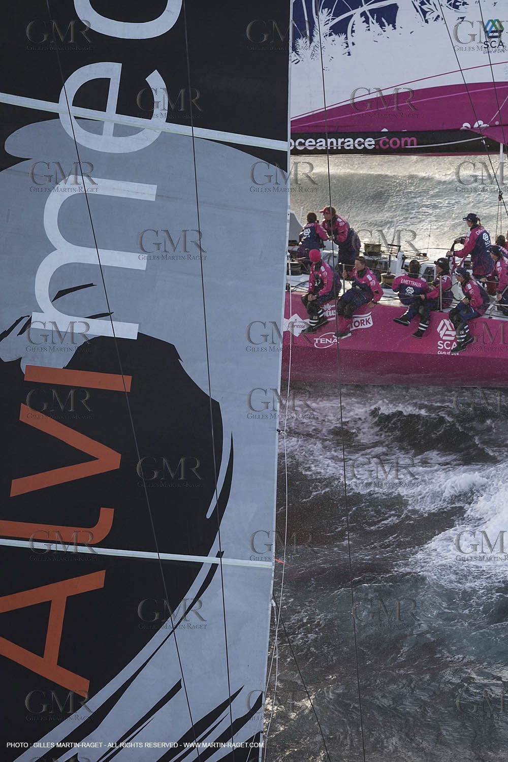 19 11 2014, Cape Town (ZAF), Volvo Ocean Race 2014-15, Team Alvimedica, Start Leg 2