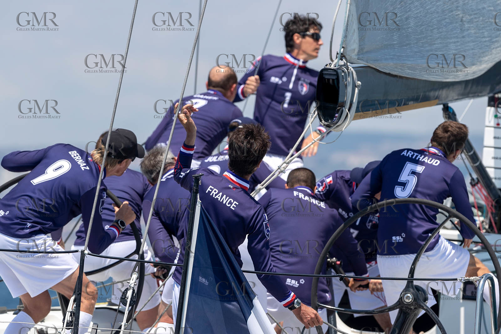 07 06 2021, Marseille (FRA,13), SSL Team France, Entraînement à bord de Tonerre de Glenn