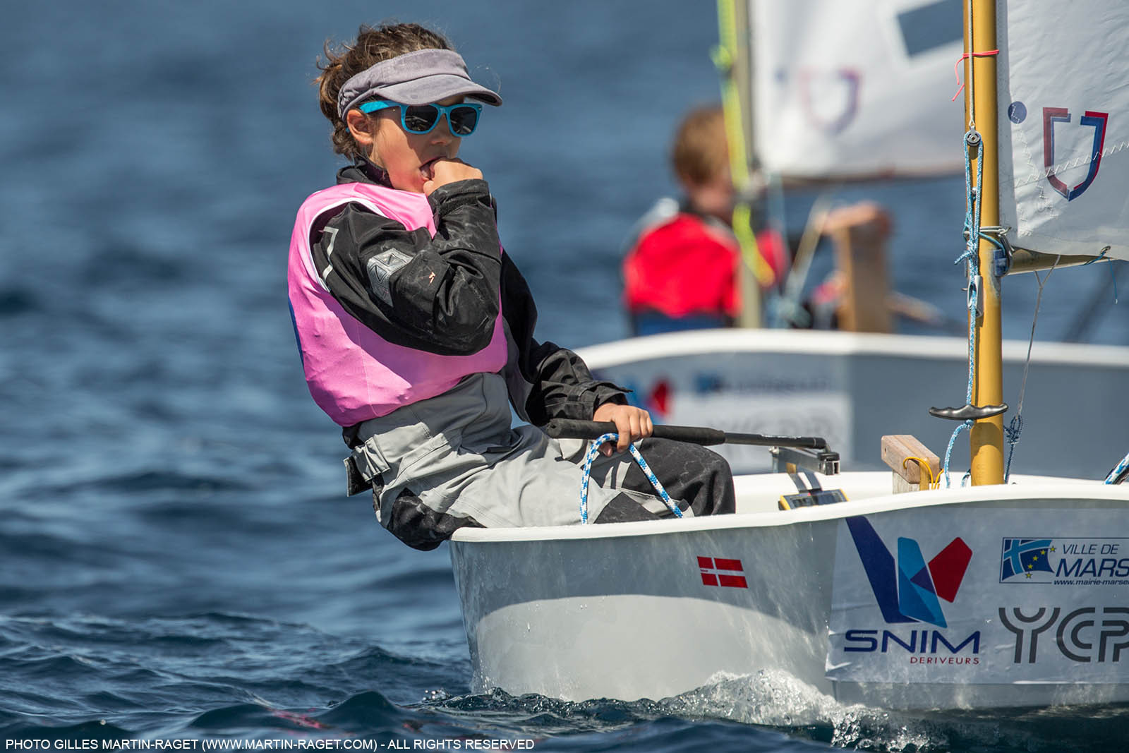 14 04 2016, Marseille (FRA,13), SNIM Dériveurs, Coupe Internationale de Printemps Optimist, Day 4