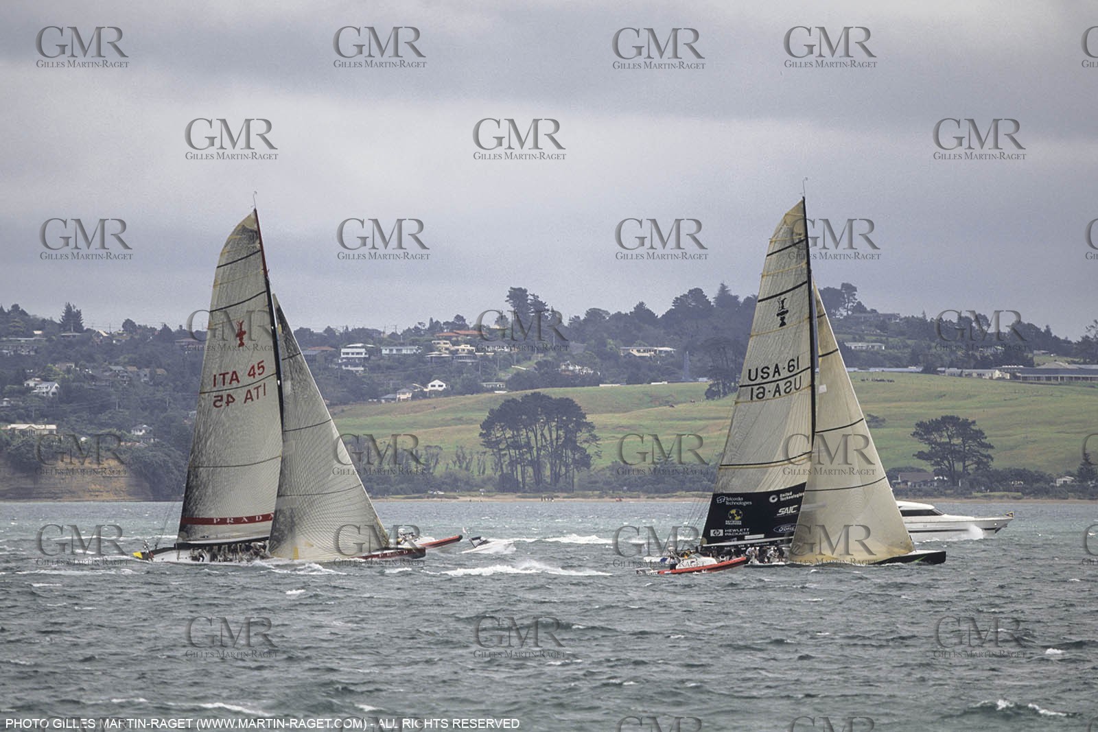 Yacht racing, 30th America's Cup 2000, Auckland (NZL), Luna Rossa