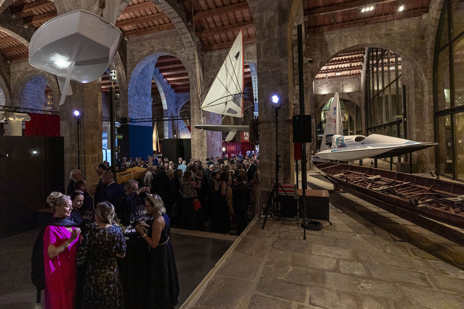 14 10 2024, Barcelona (ESP), Louis Vuitton 37th America's Cup, Final Match, Race Day 3, Hall Of Fame induction ceremony