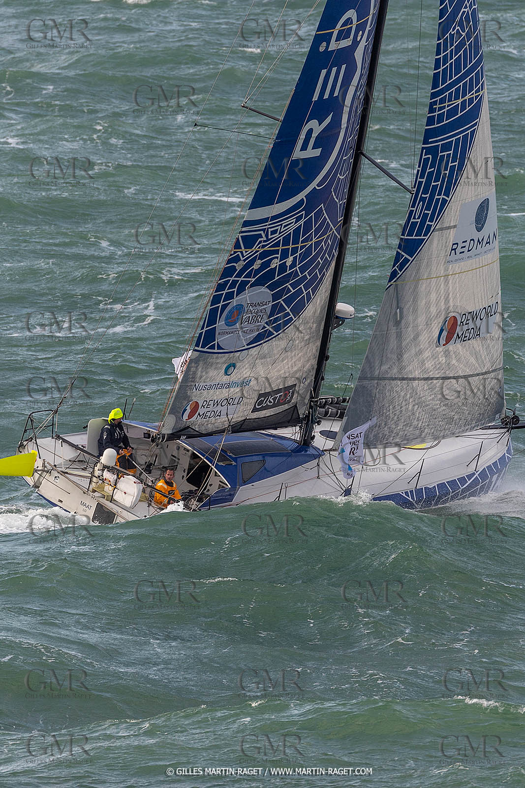 07 11 2021, Le Havre (FRA), Départ Transat Jacques Vabre 2021
