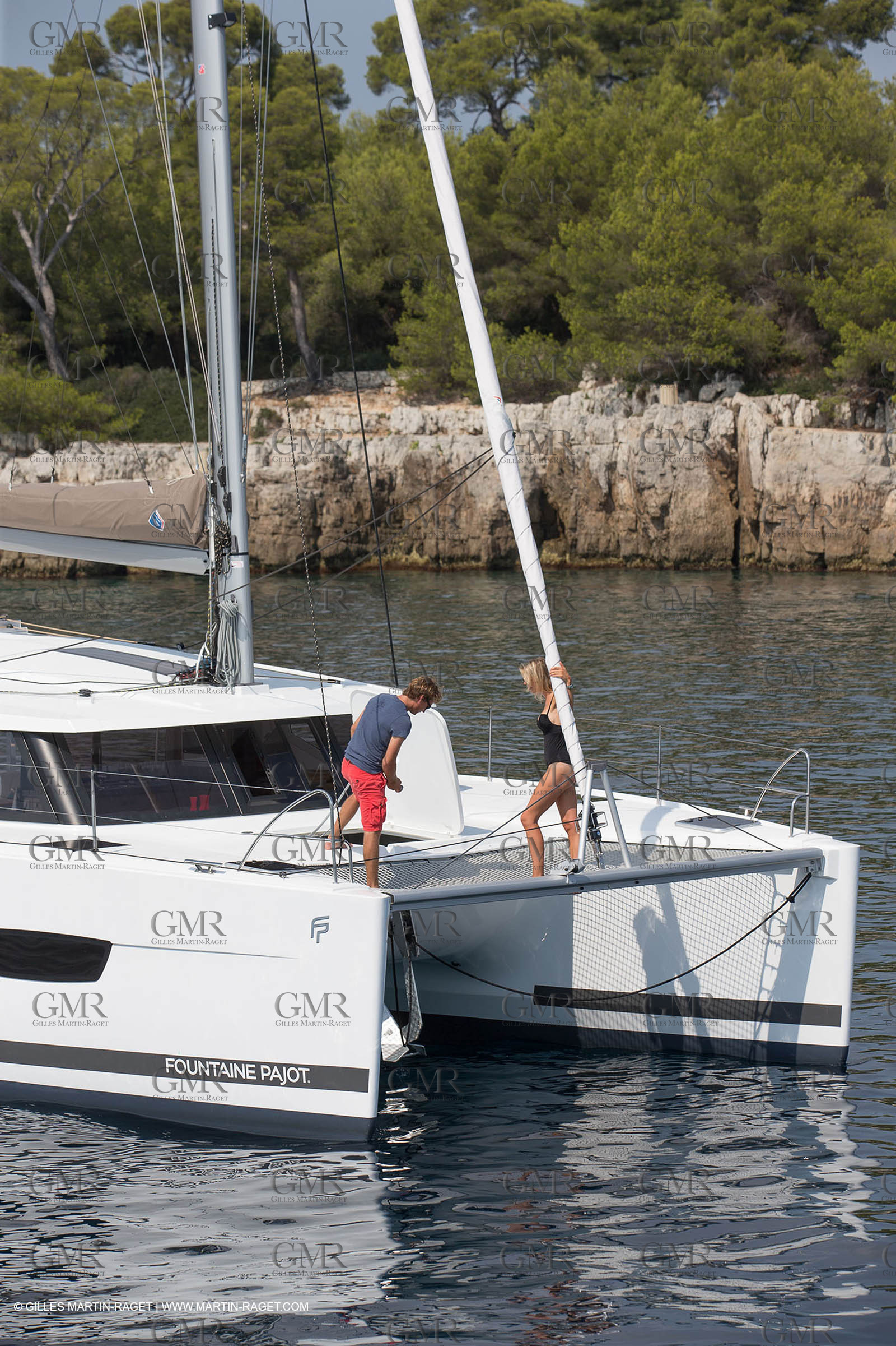 12 09 2016, Cannes (FRA,06), Chantier Fountaine-Pajot, Lucia 40